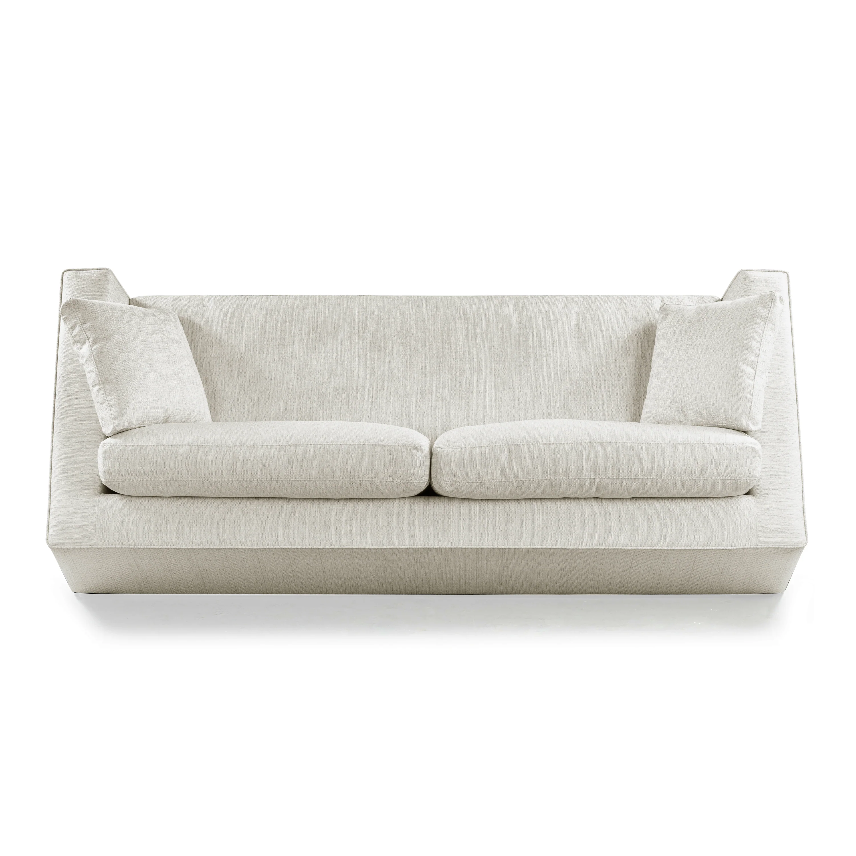 Capri 99" Sofa | Bright Ash - Image 8