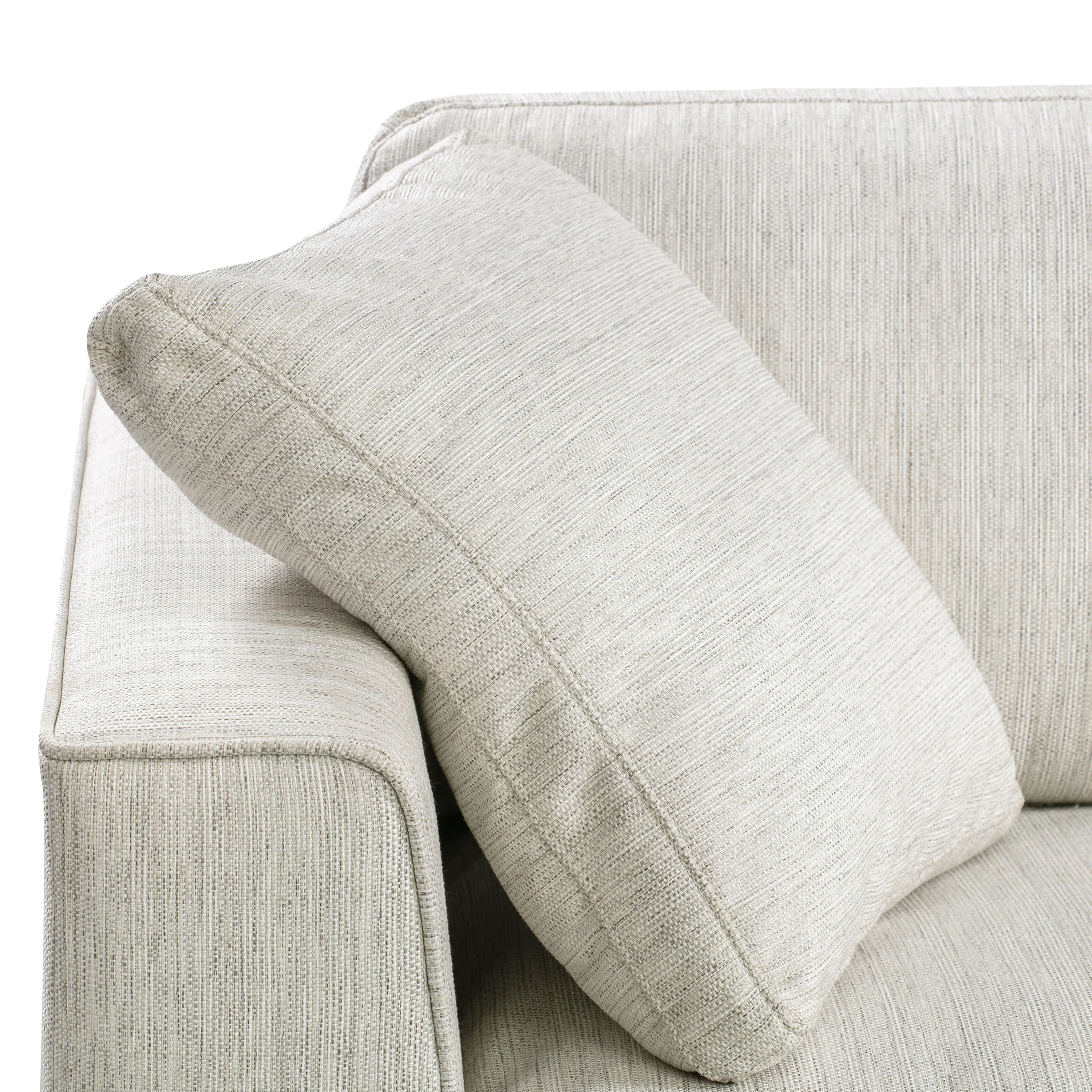 Capri 99" Sofa | Bright Ash - Image 9