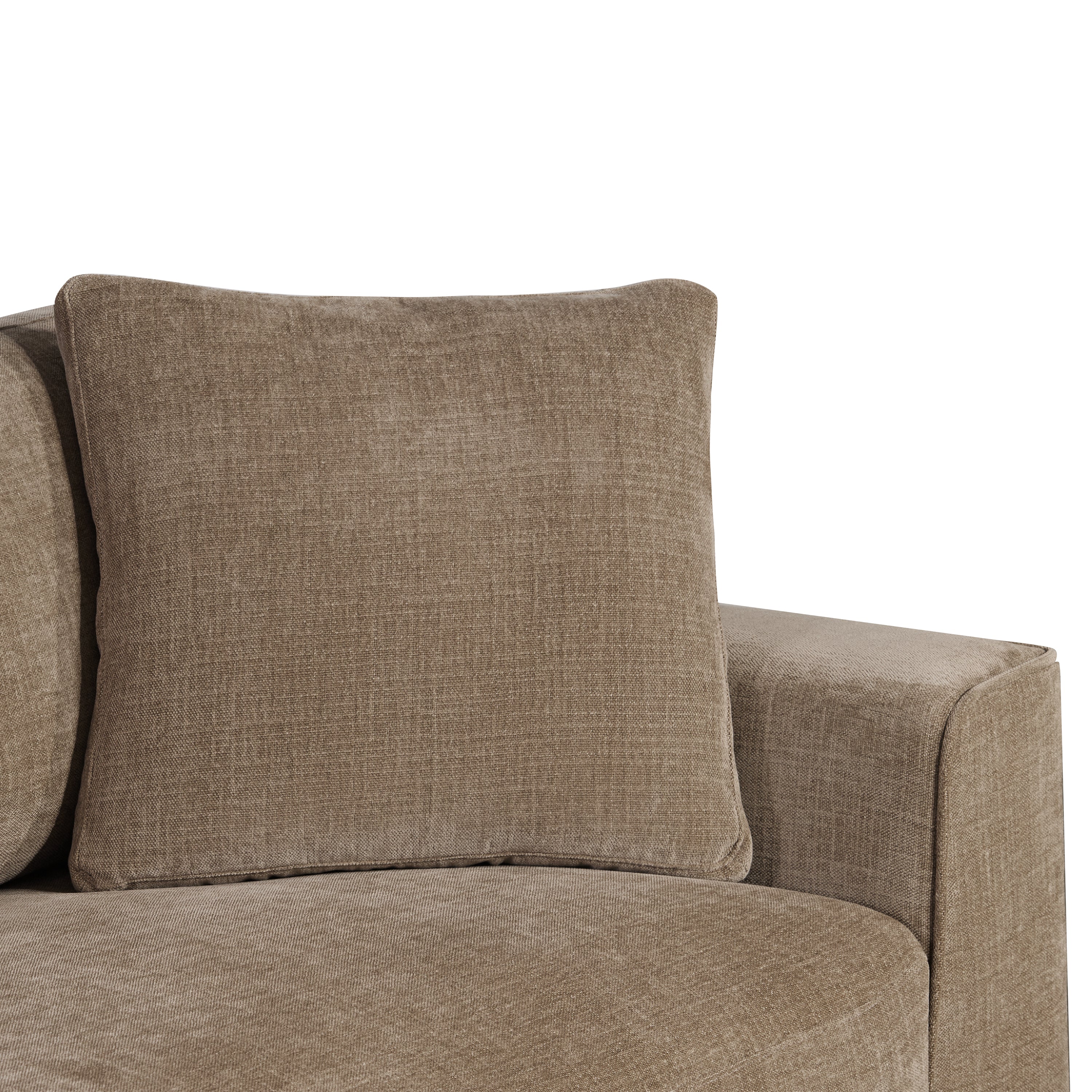 Capri 99" Sofa | Clove Brown - Image 10