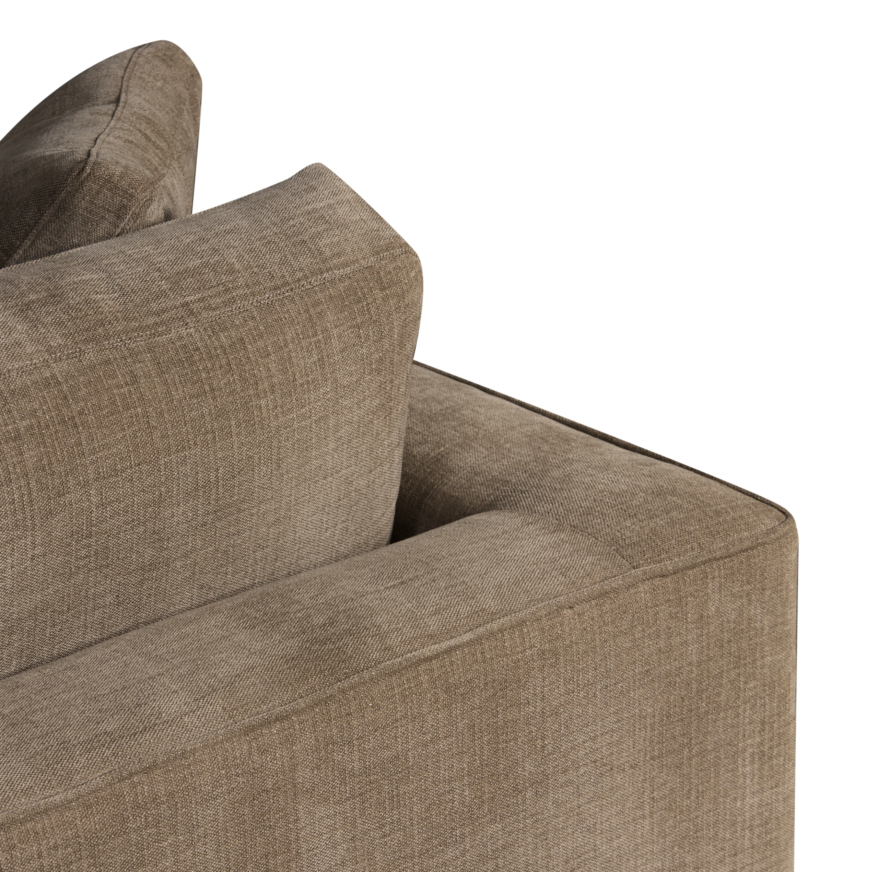 Capri 99" Sofa | Clove Brown - Image 15