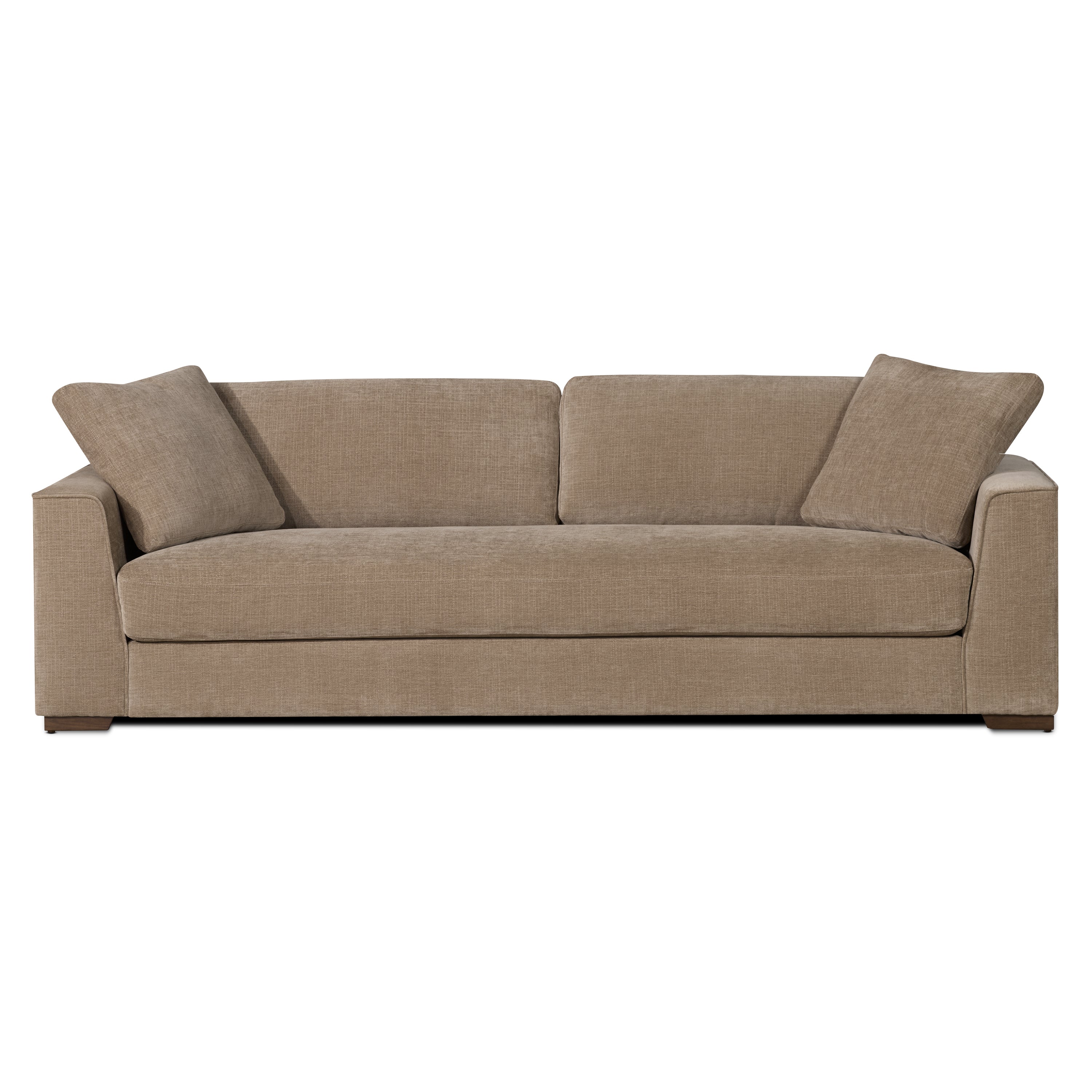 Capri 99" Sofa | Clove Brown - Image 3