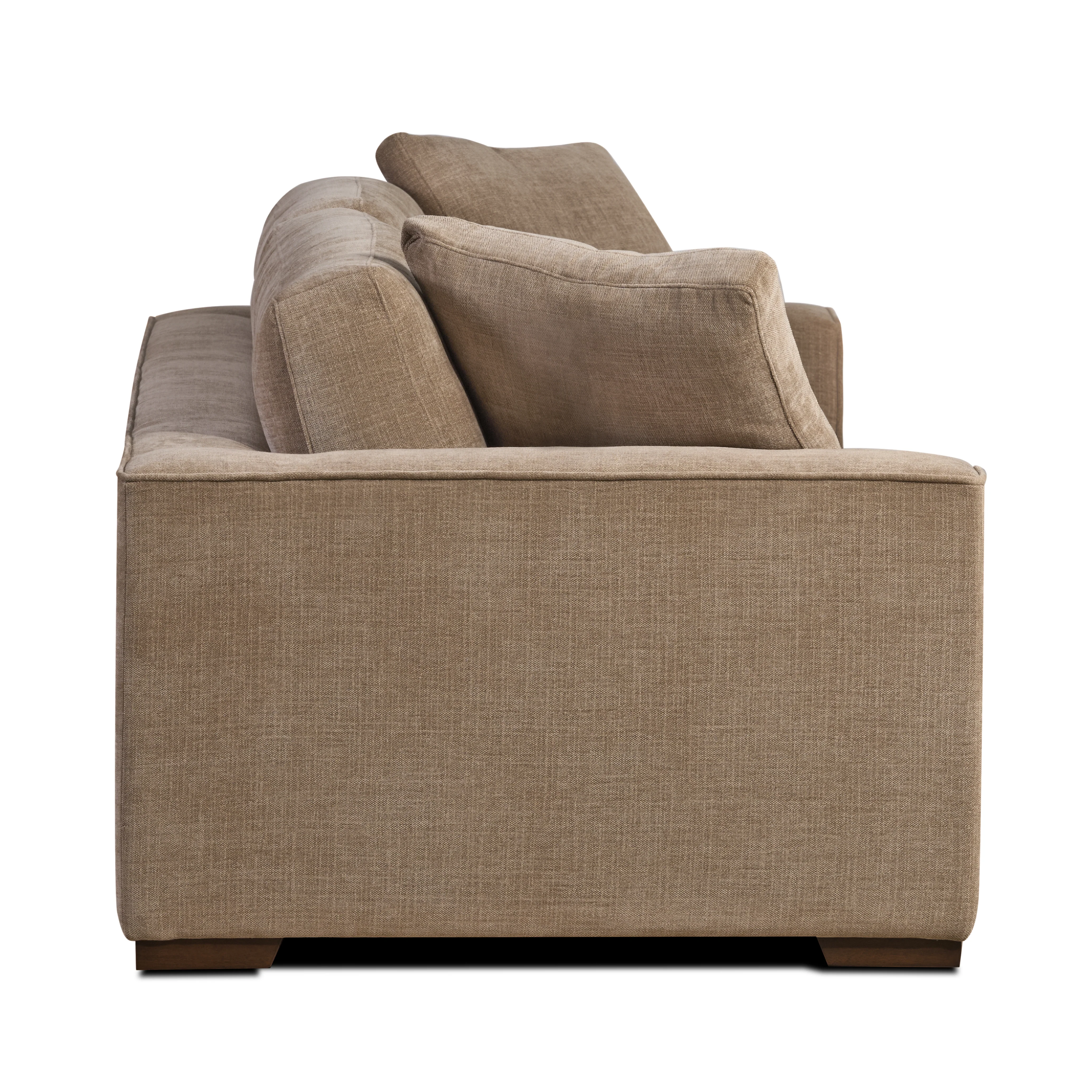 Capri 99" Sofa | Clove Brown - Image 6