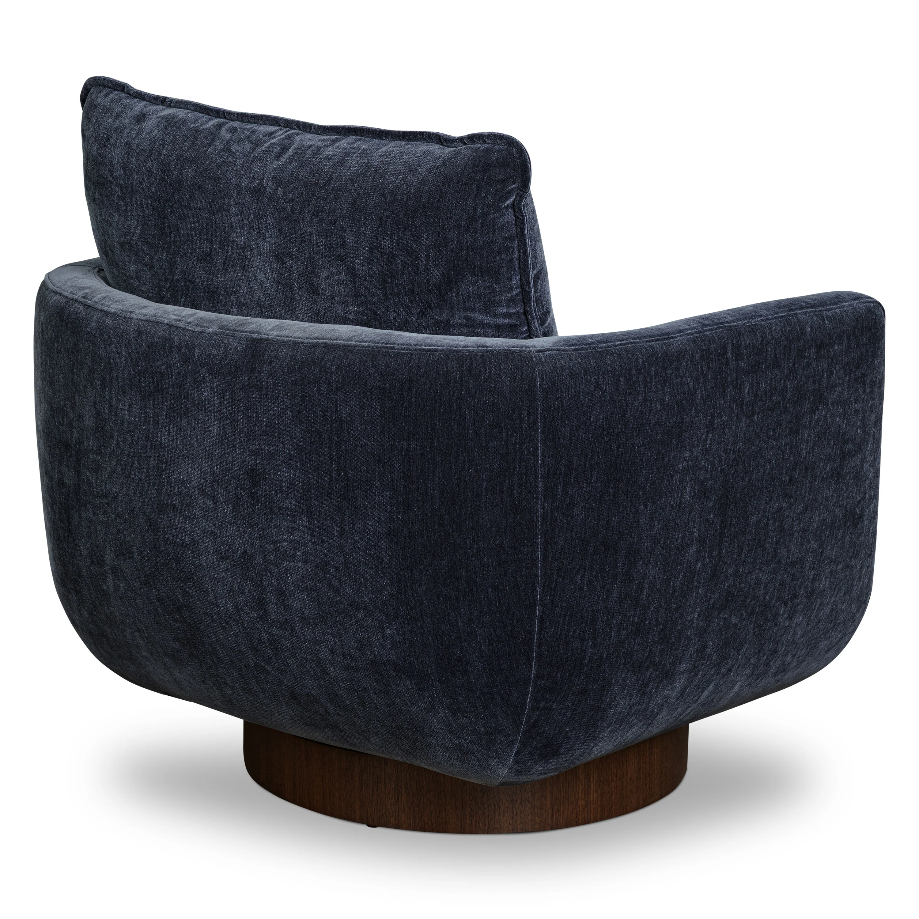 Carla Swivel Lounge Chair | Mystic Blue - Image 5