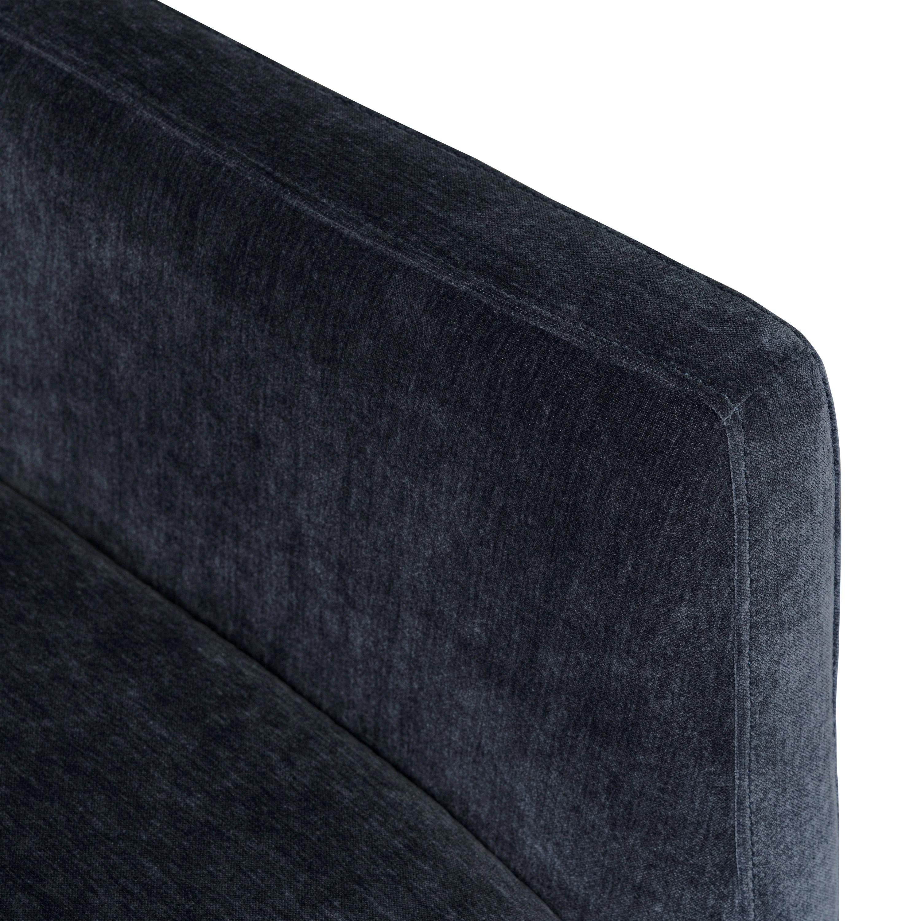 Carla Swivel Lounge Chair | Mystic Blue - Image 8