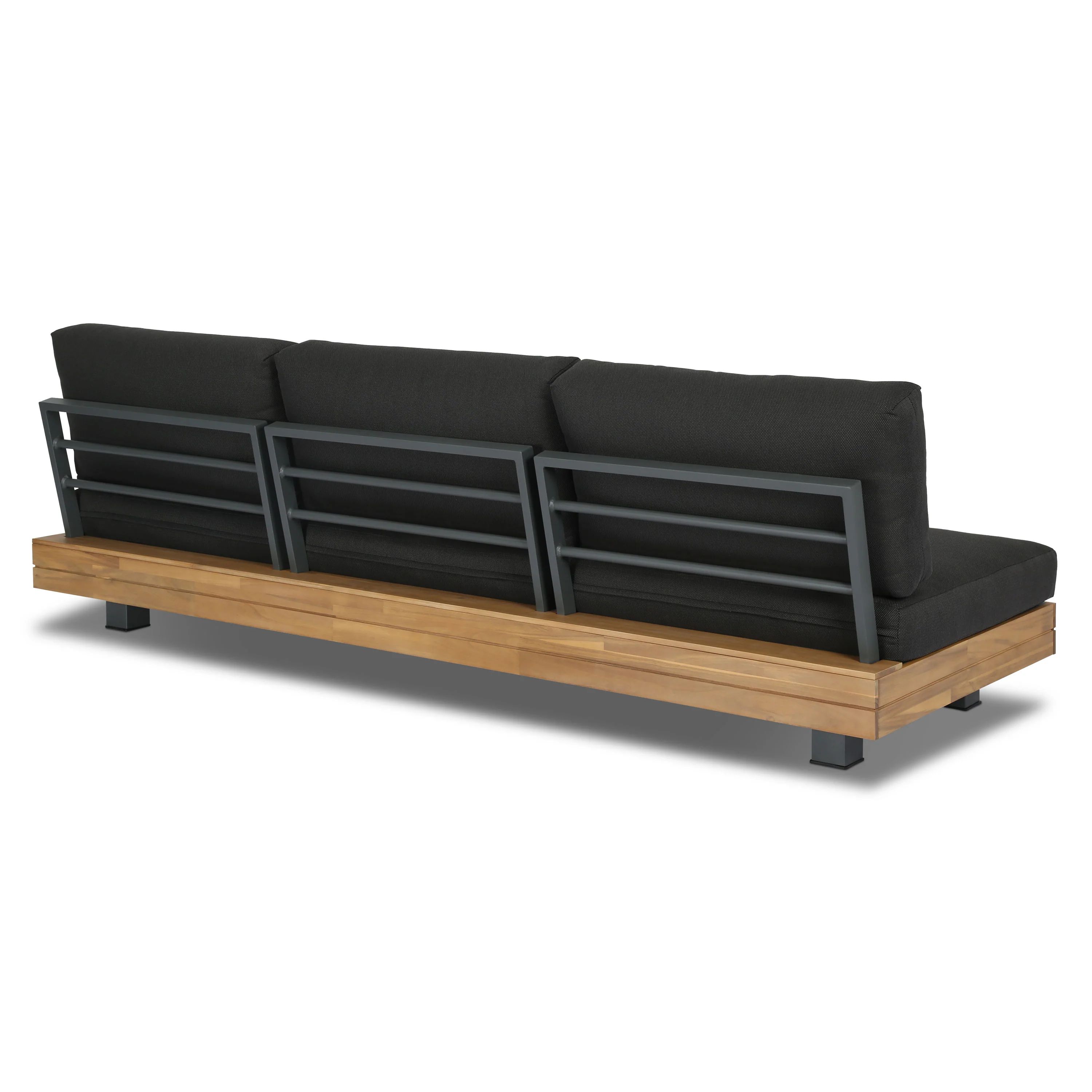 Celenza 3 Seat Sofa Bench | Dark Grey - Image 6