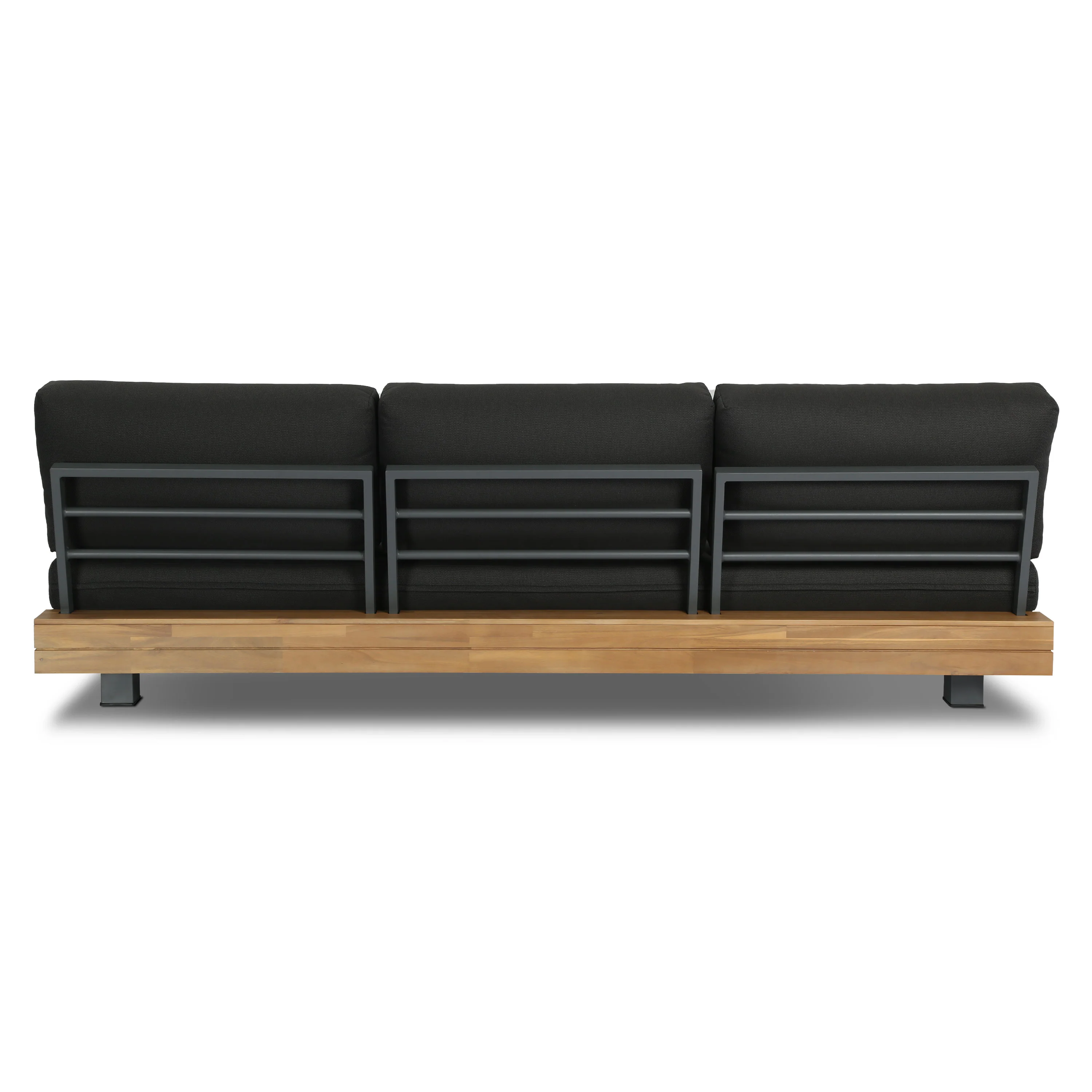 Celenza 3 Seat Sofa Bench | Dark Grey - Image 7