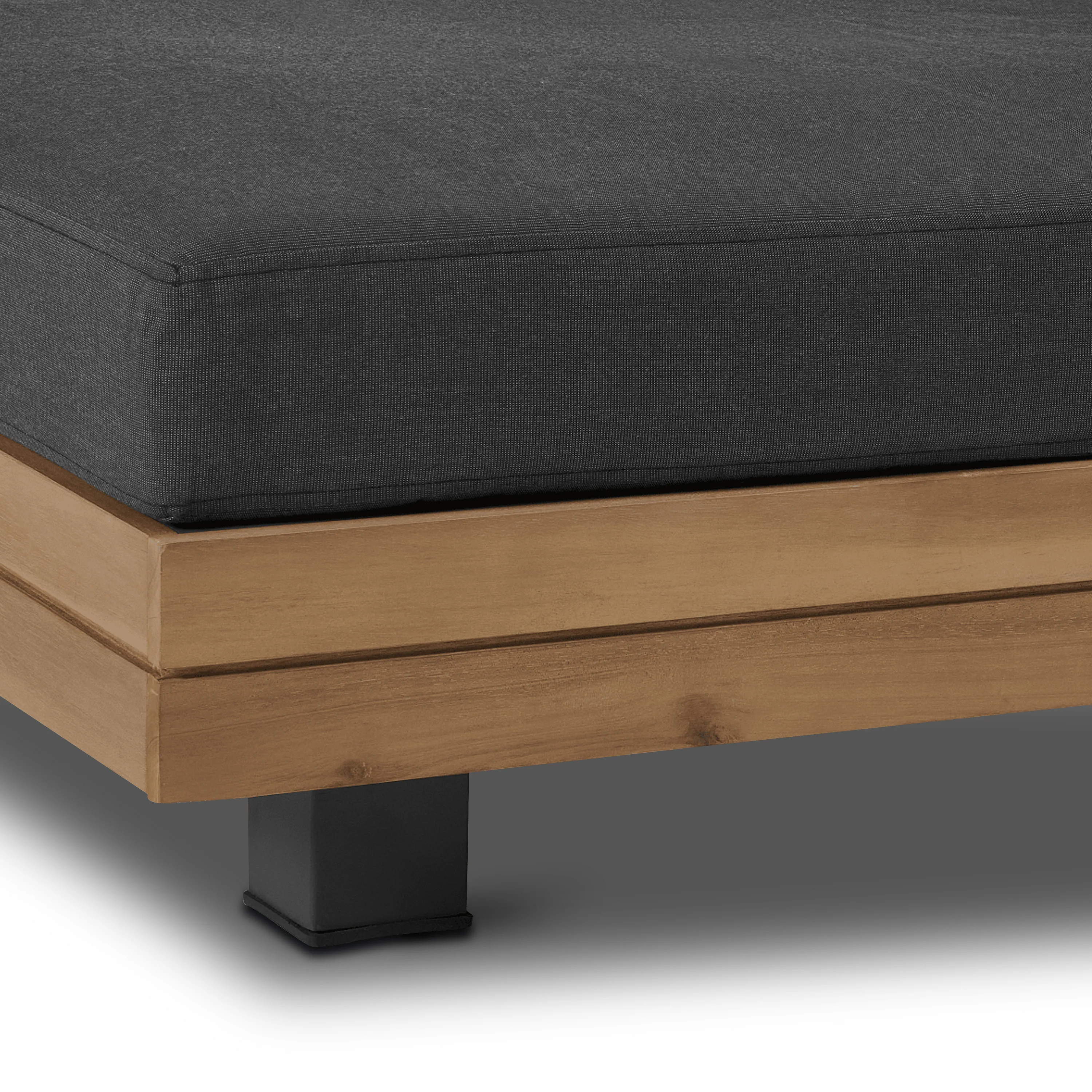 Celenza Modular Corner Sectional Set with Coffee Table | Dark Grey - Image 15