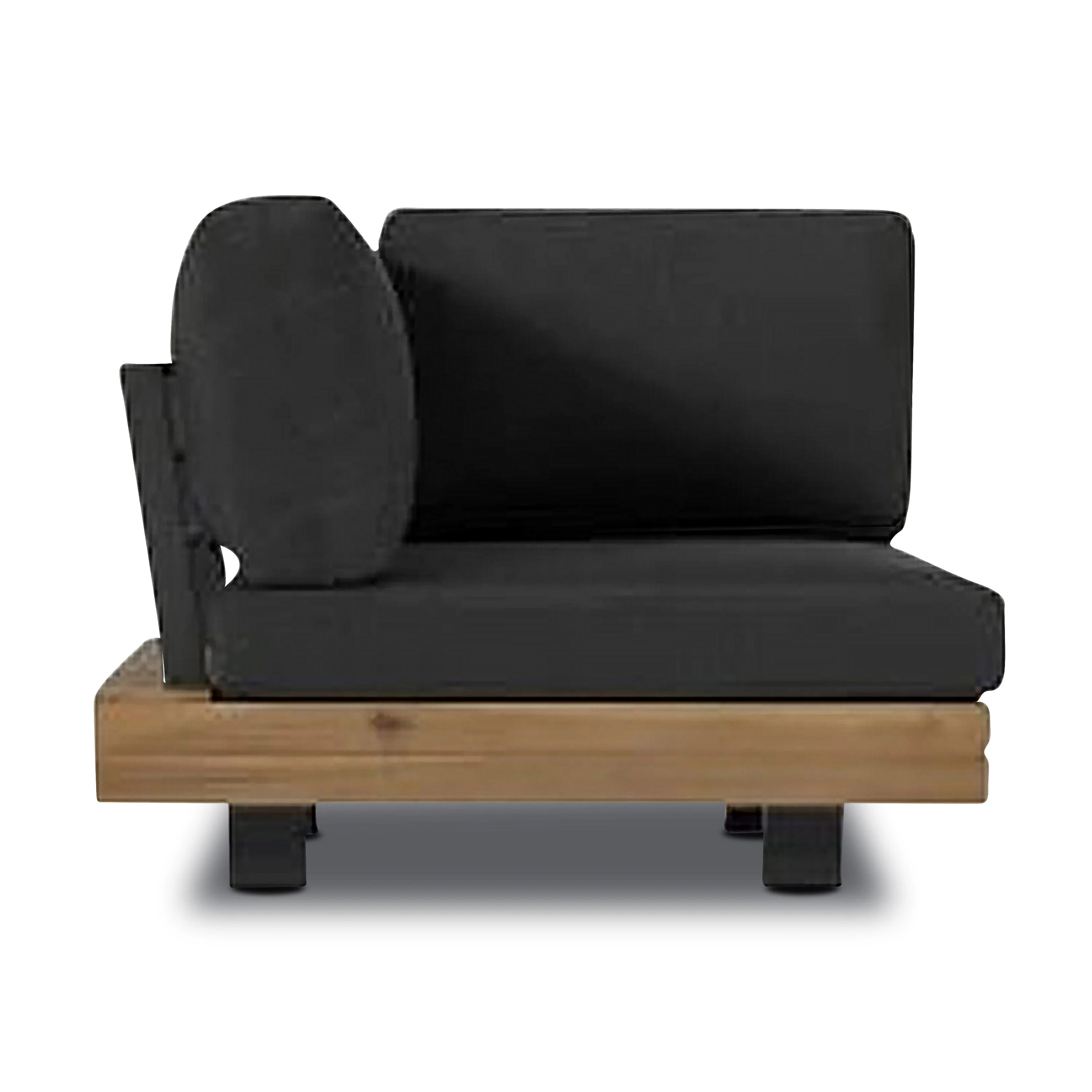 Celenza Modular Corner Sectional Set with Coffee Table | Dark Grey - Image 9