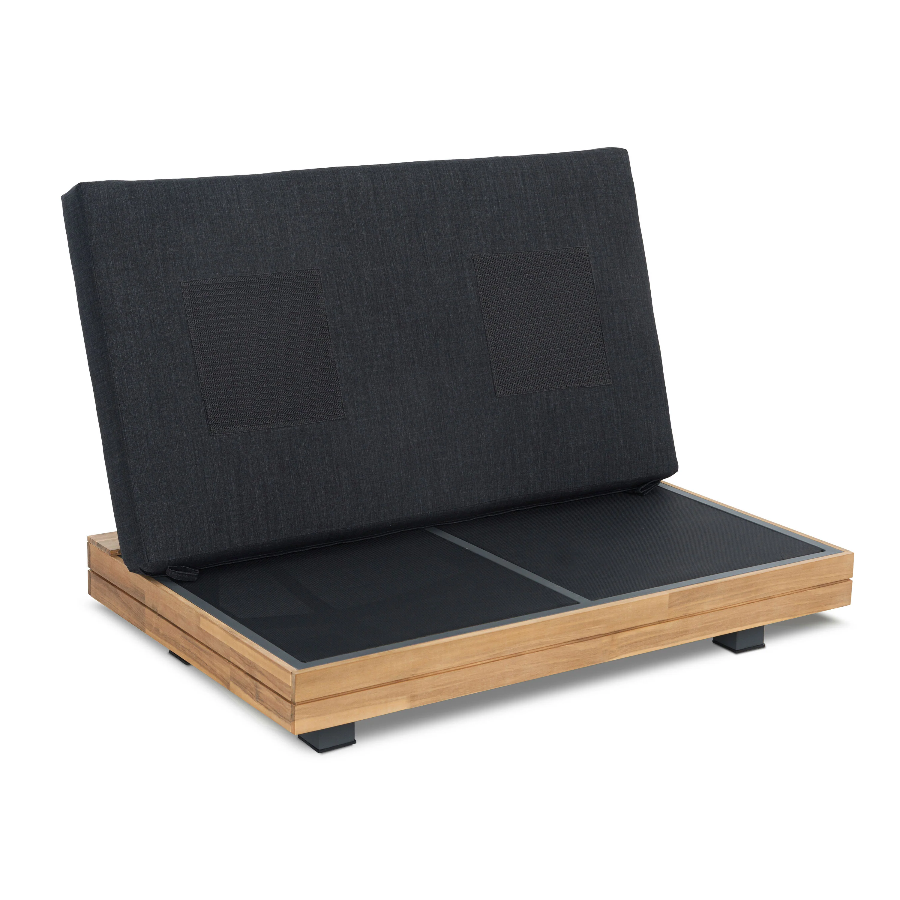 Celenza Outdoor Loveseat (50") | Heathered Grey - Image 7