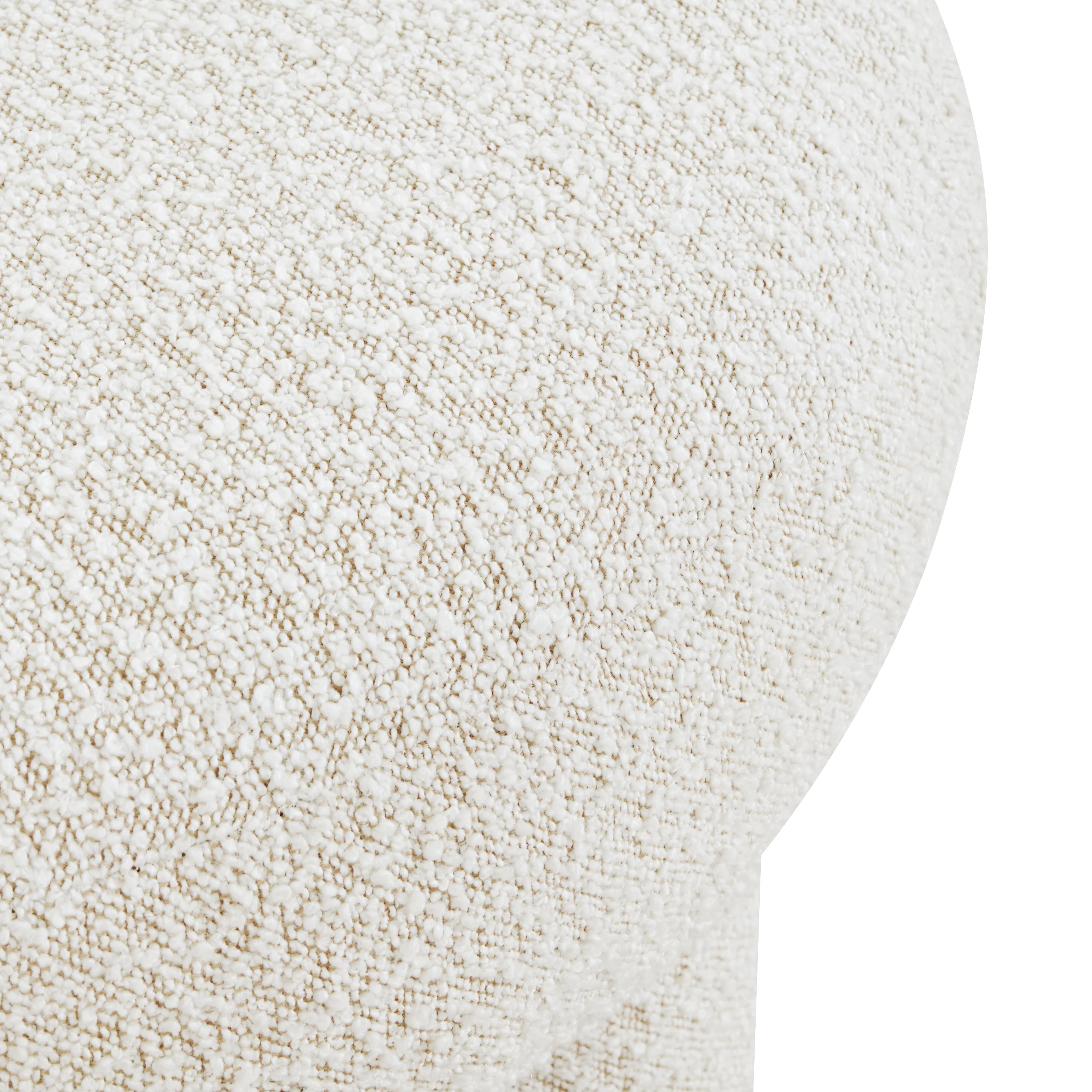 Circa Ottoman | Froth White Boucle - Image 5
