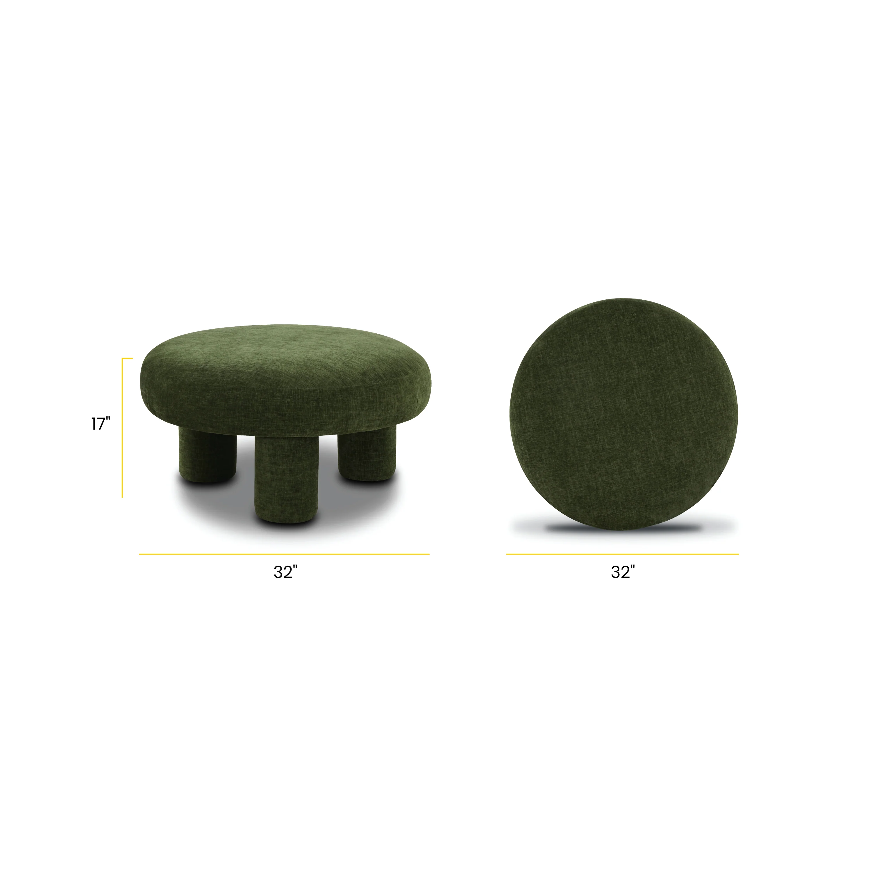 Circa Ottoman | Mello Green - Image 8