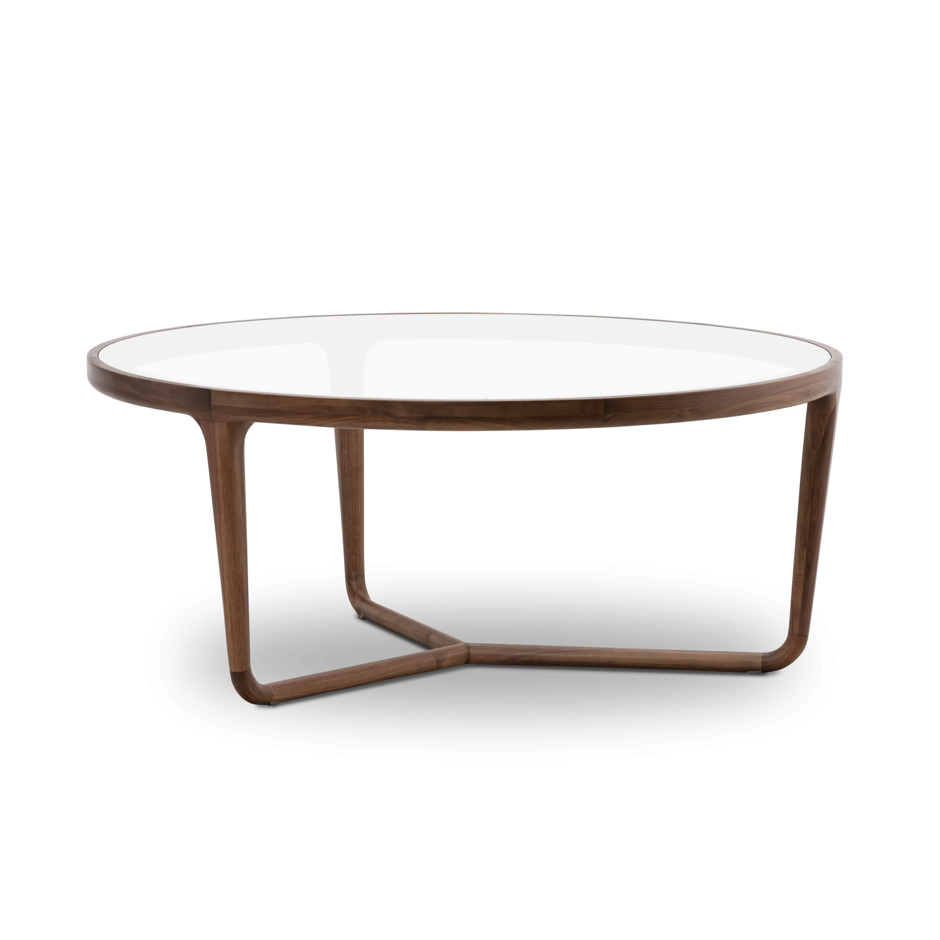 Ciro Round Coffee Table | Walnut - Image 5