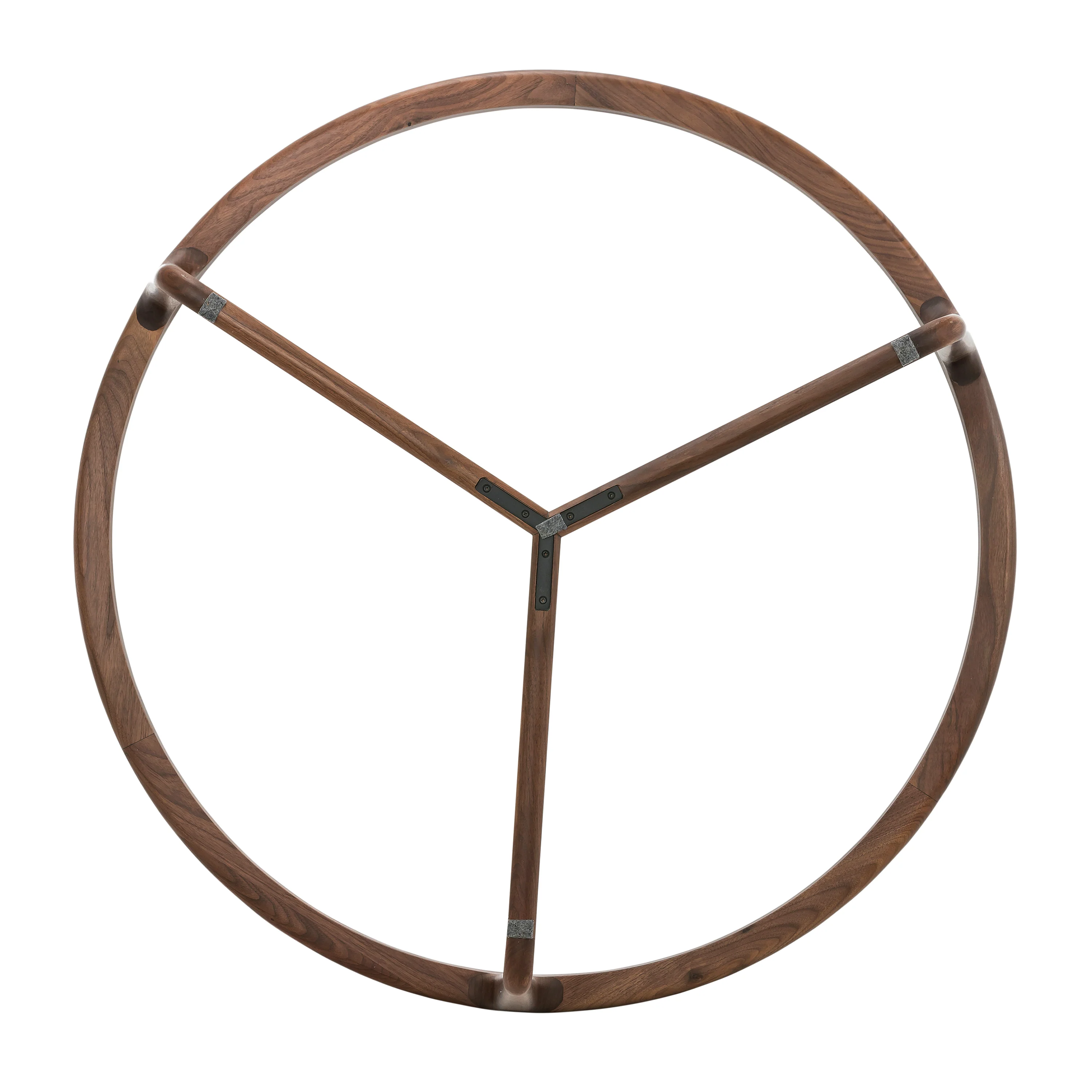Ciro Round Coffee Table | Walnut - Image 6