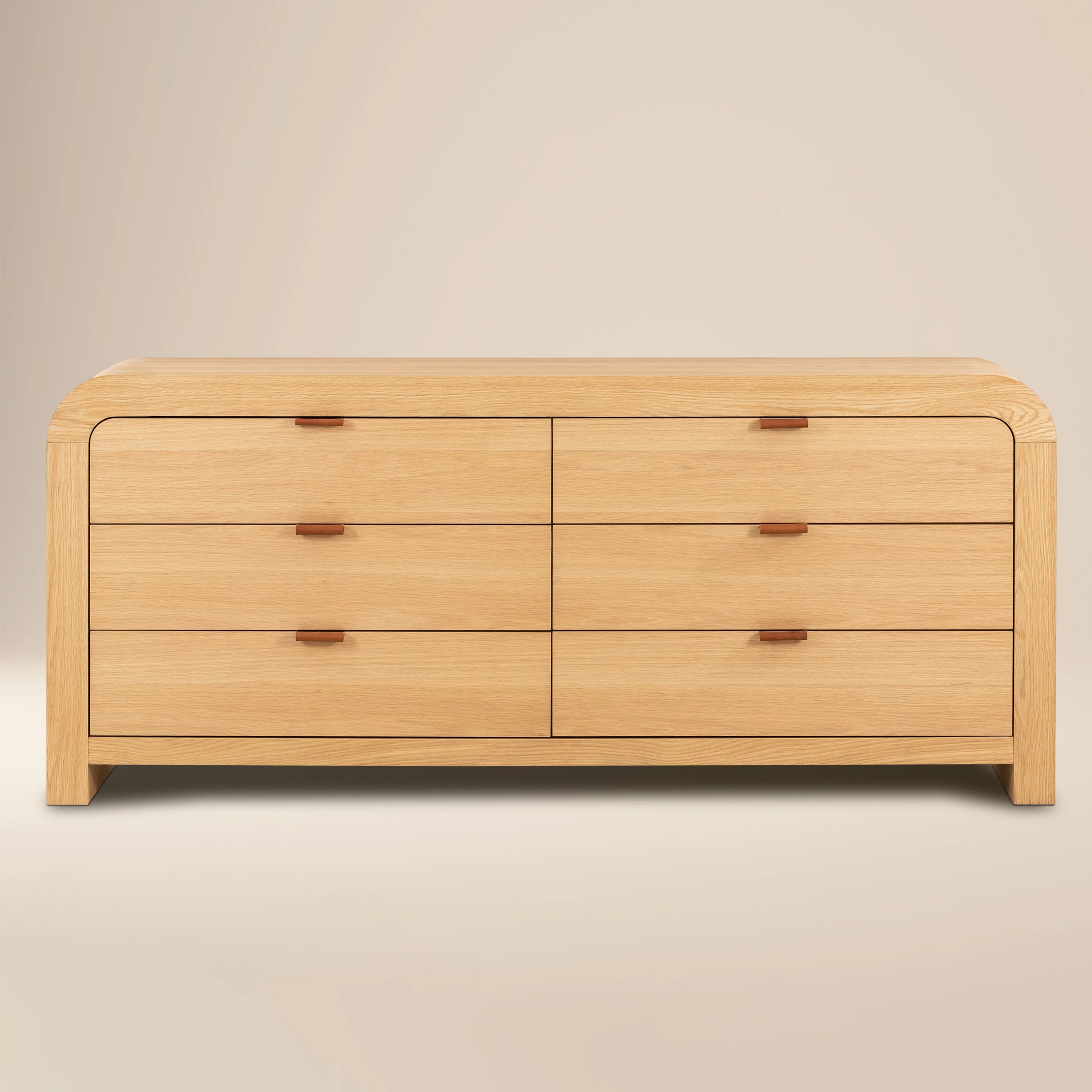 Cirq 6 Drawer Dresser | Oak