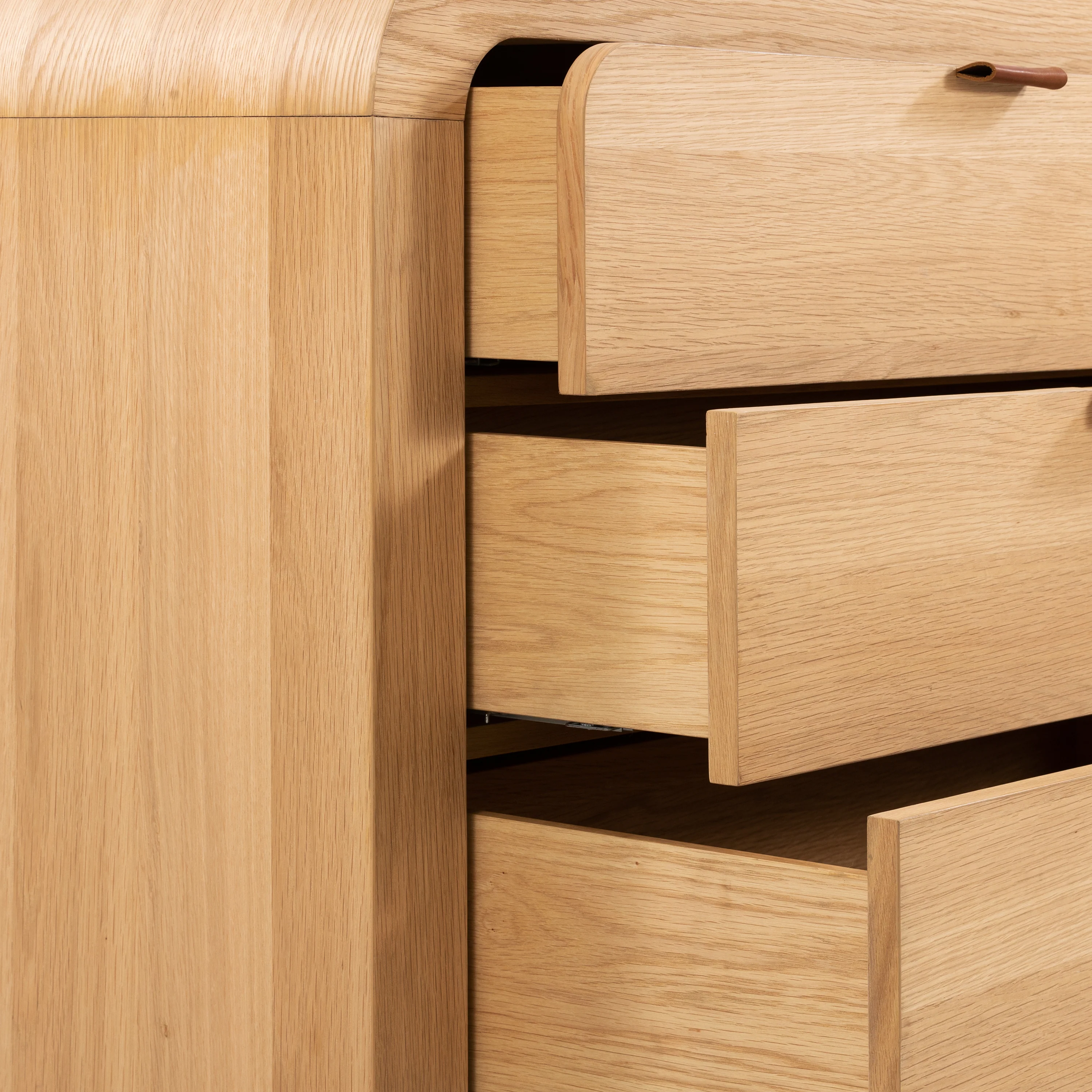 Cirq 6 Drawer Dresser | Oak - Image 10