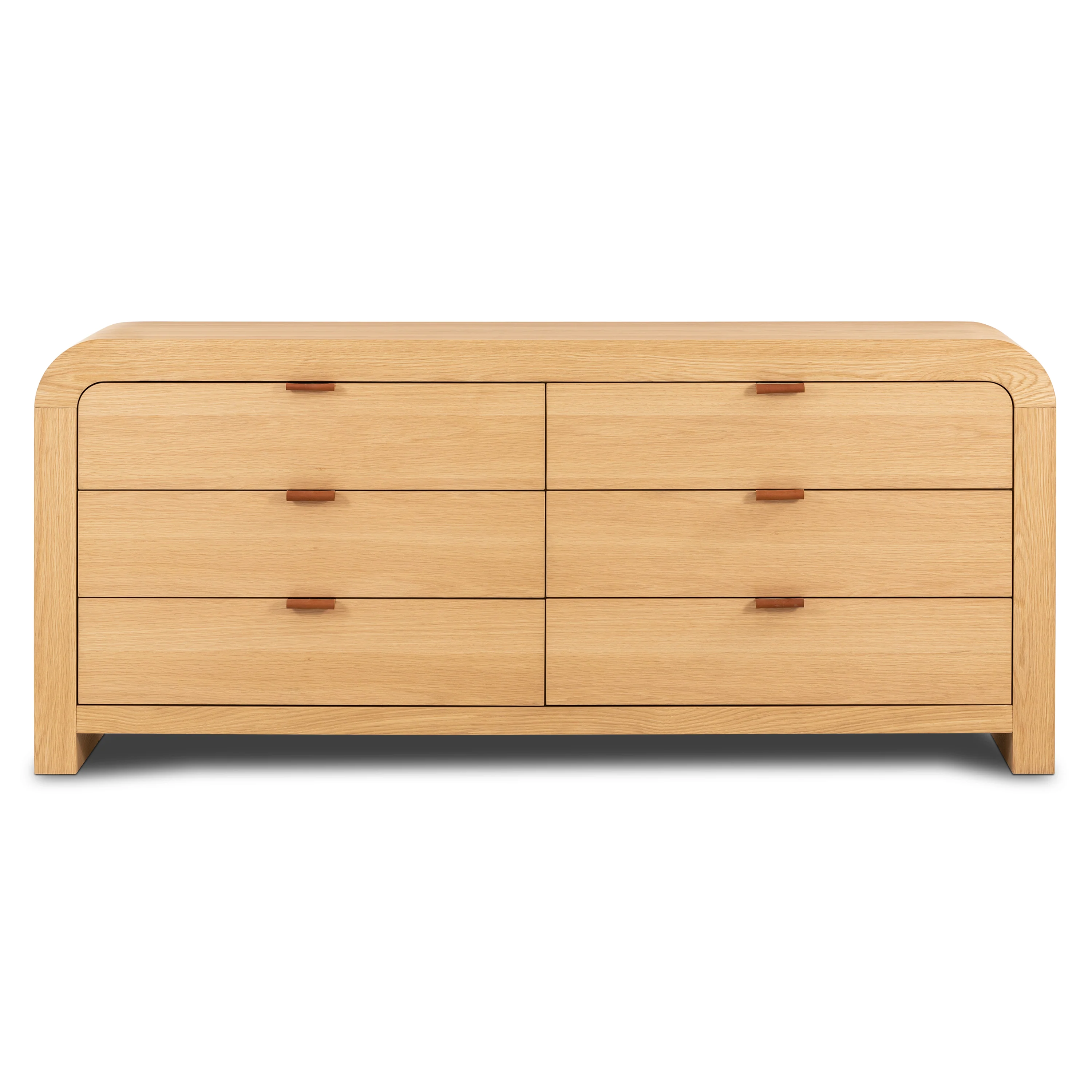 Cirq 6 Drawer Dresser | Oak - Image 3