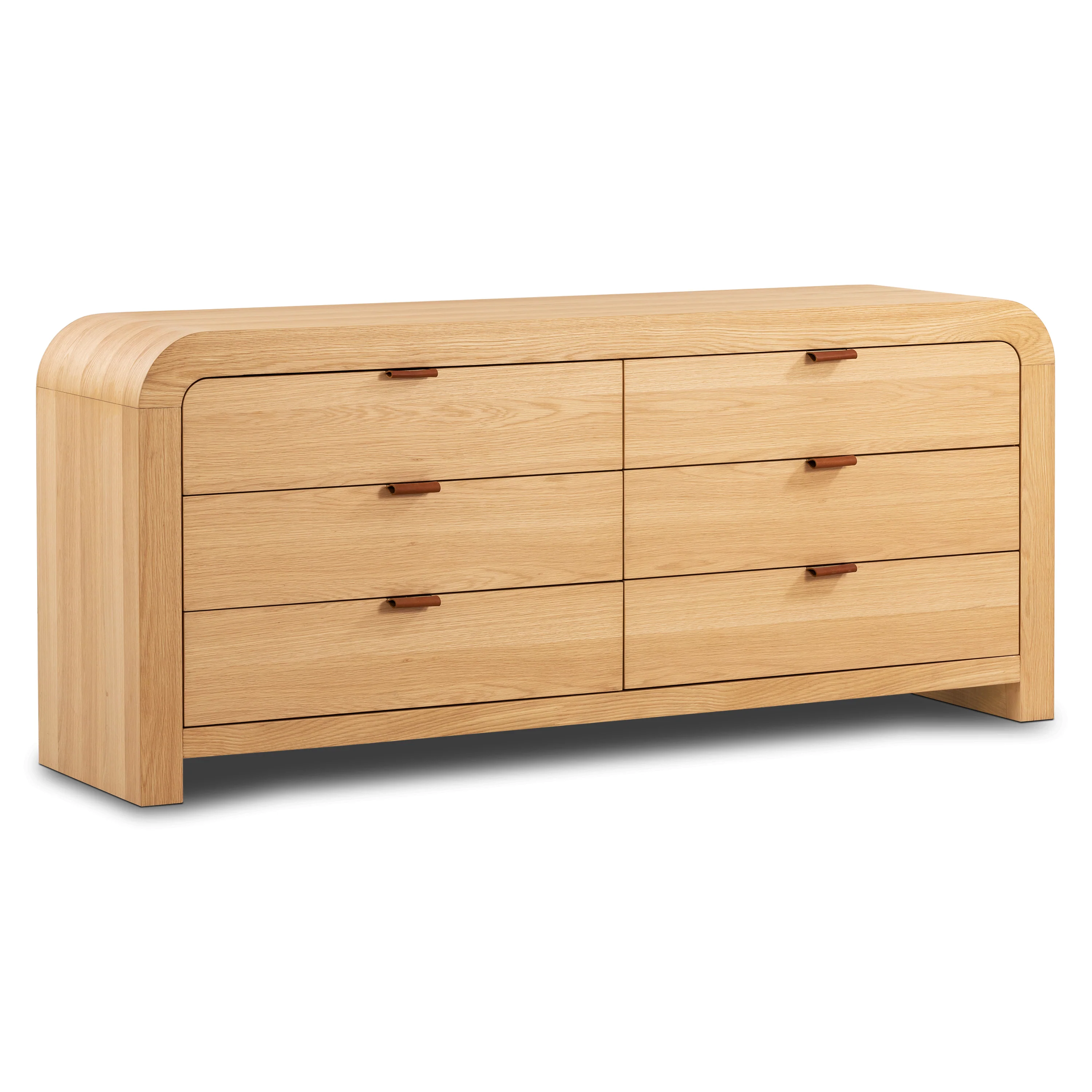 Cirq 6 Drawer Dresser | Oak - Image 4