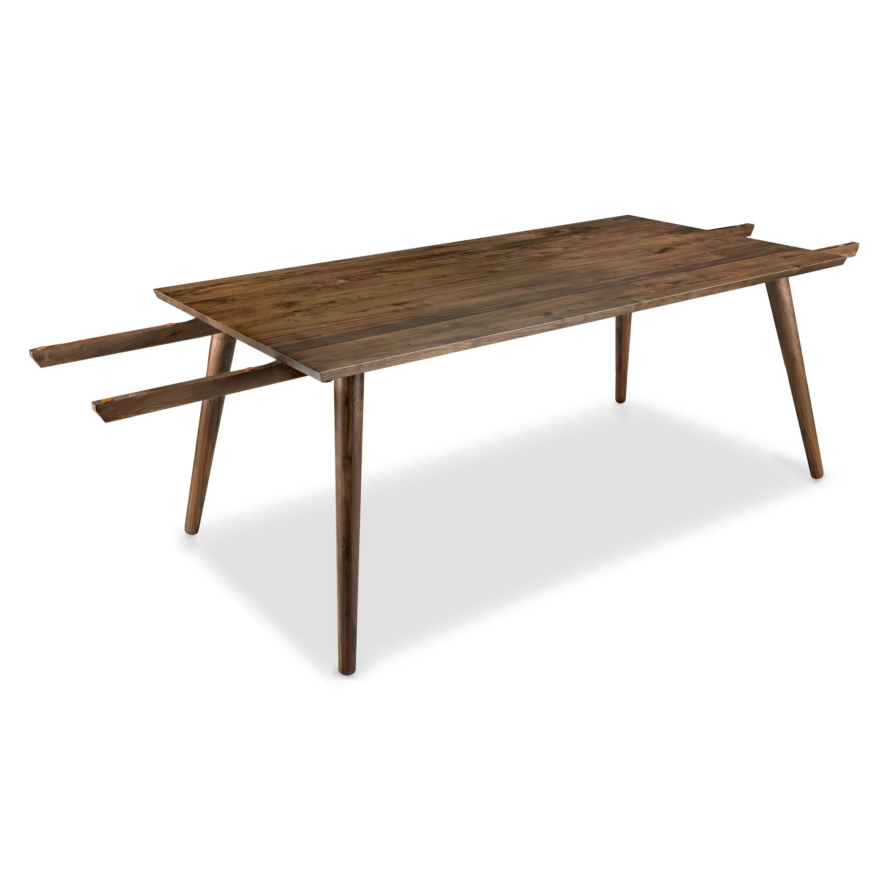 Cleo Extension Dining Table (71"-110") | Walnut - Image 11