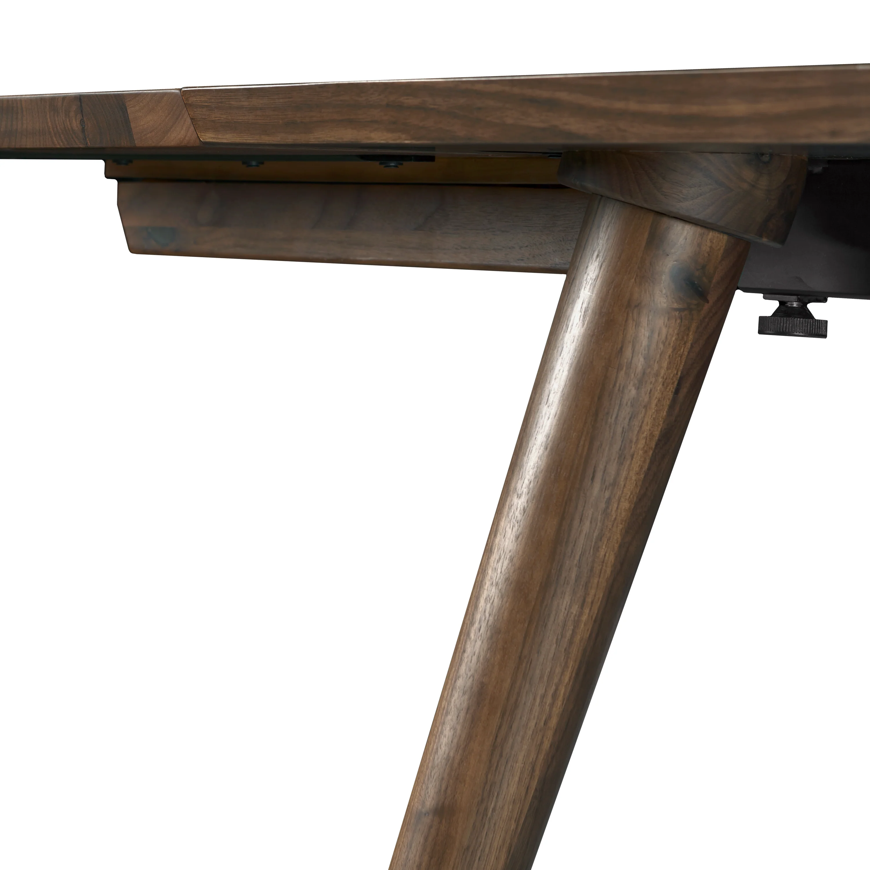 Cleo Extension Dining Table (71"-110") | Walnut - Image 12