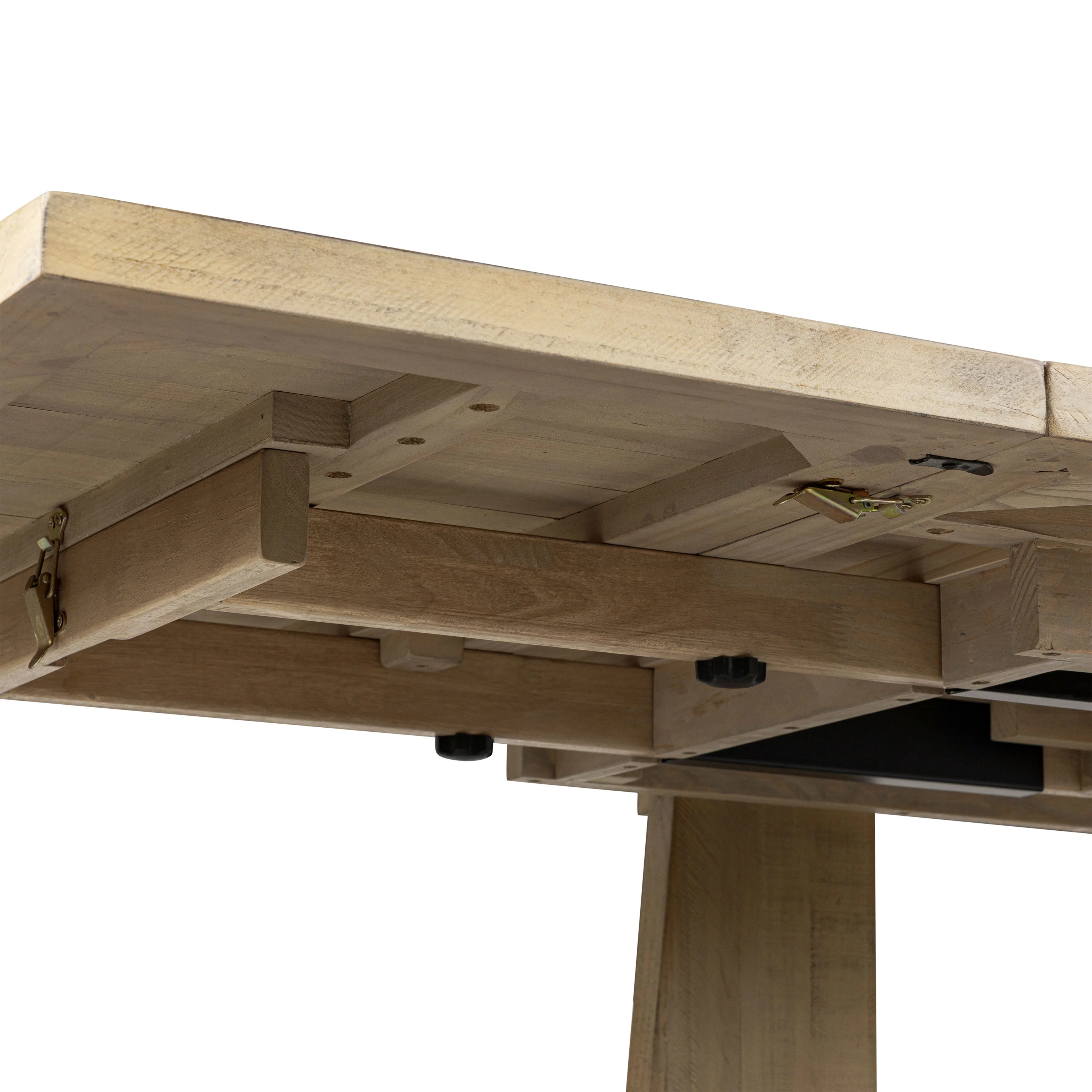 Combe Extension Dining Table (82.5" - 122") | Natural - Image 9