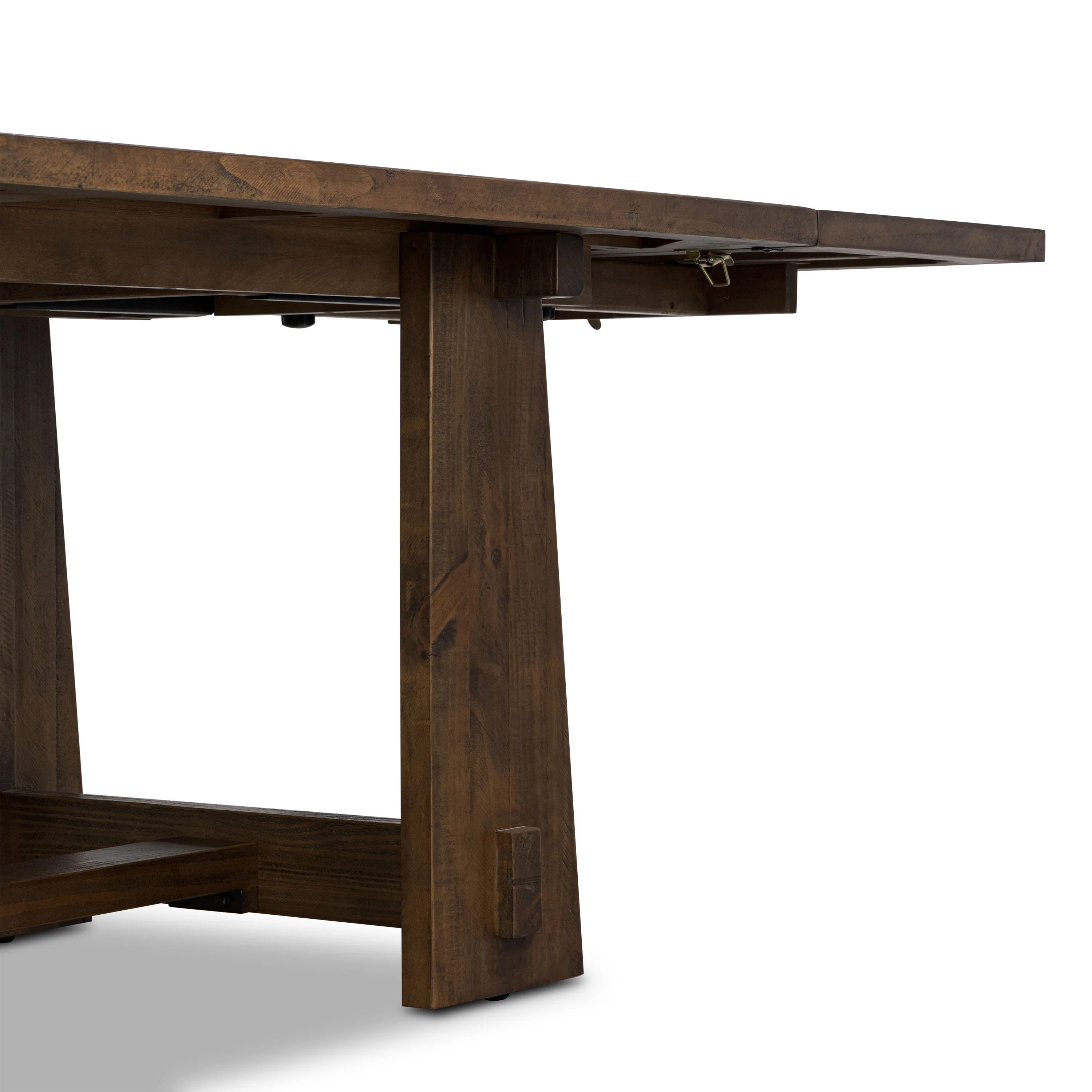 Combe Extension Dining Table (82.5" - 122") | Walnut - Image 15