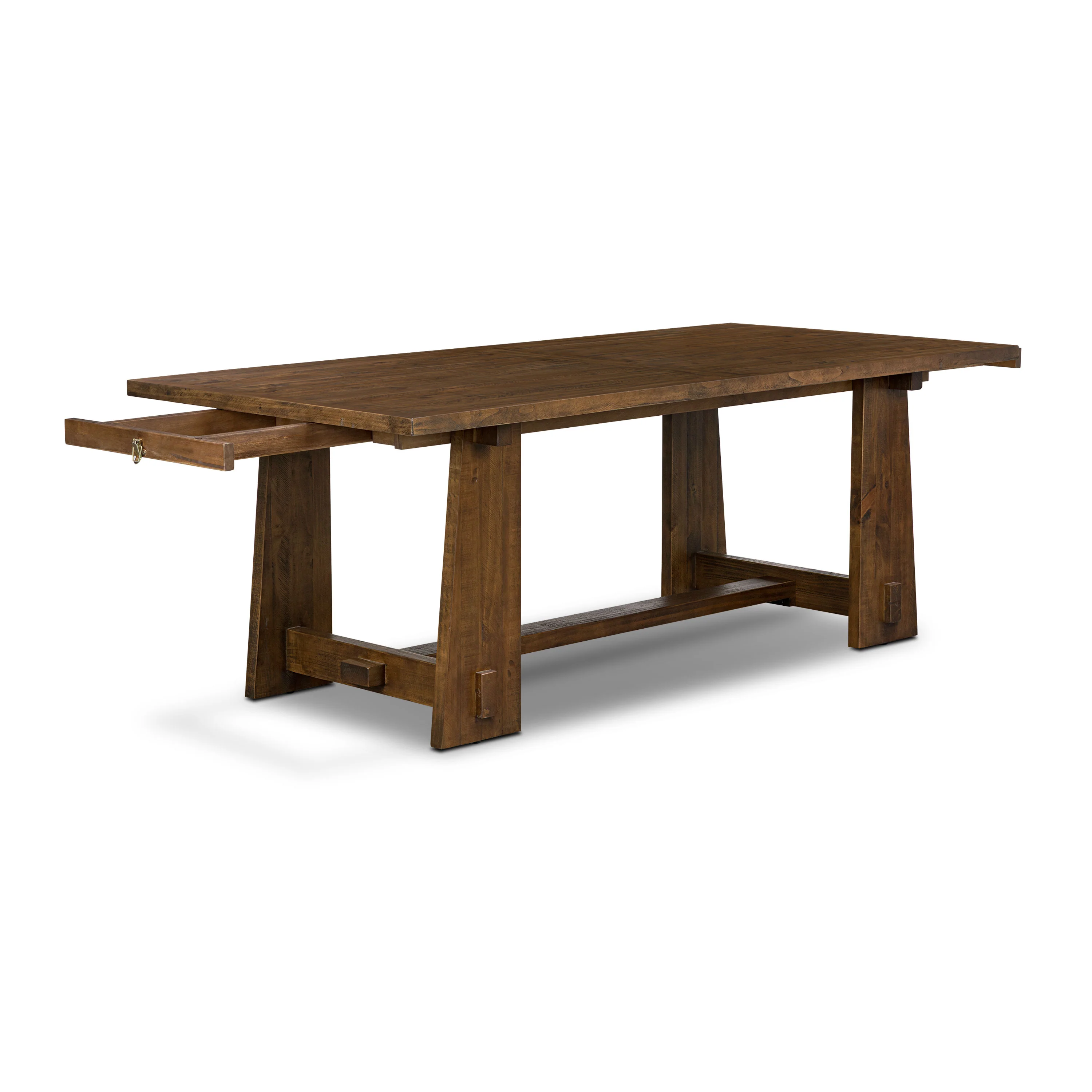 Combe Extension Dining Table (82.5" - 122") | Walnut - Image 7