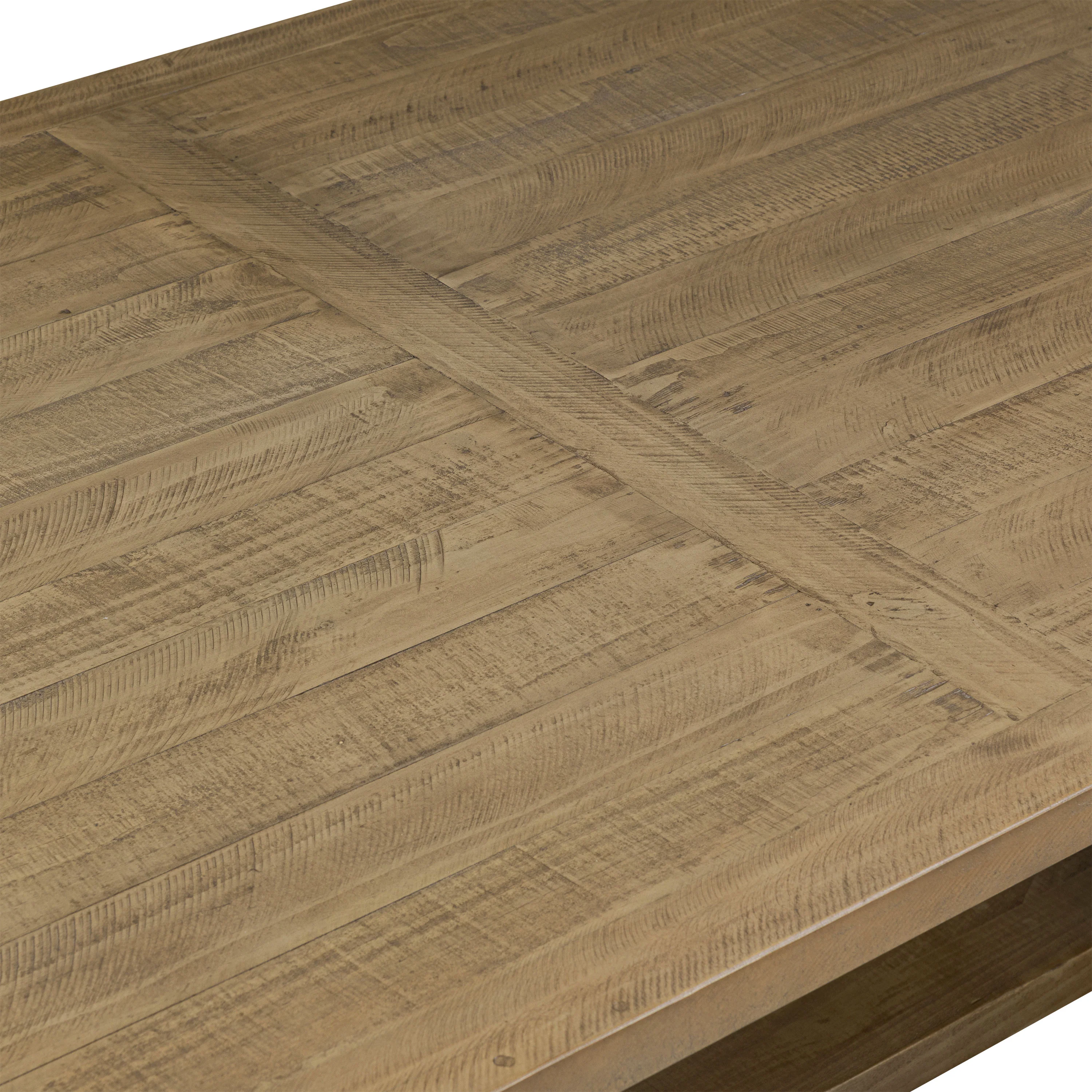 Combe Extension Dining Table (82.5" - 122") | Weathered Pine - Image 16