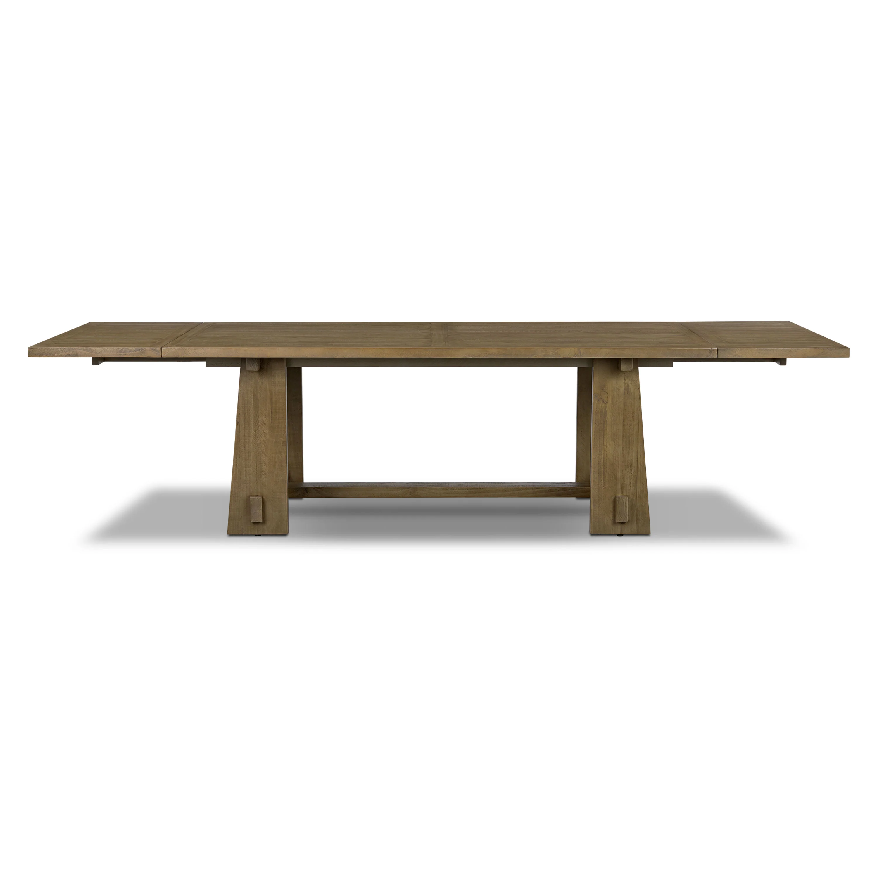 Combe Extension Dining Table (82.5" - 122") | Weathered Pine - Image 5