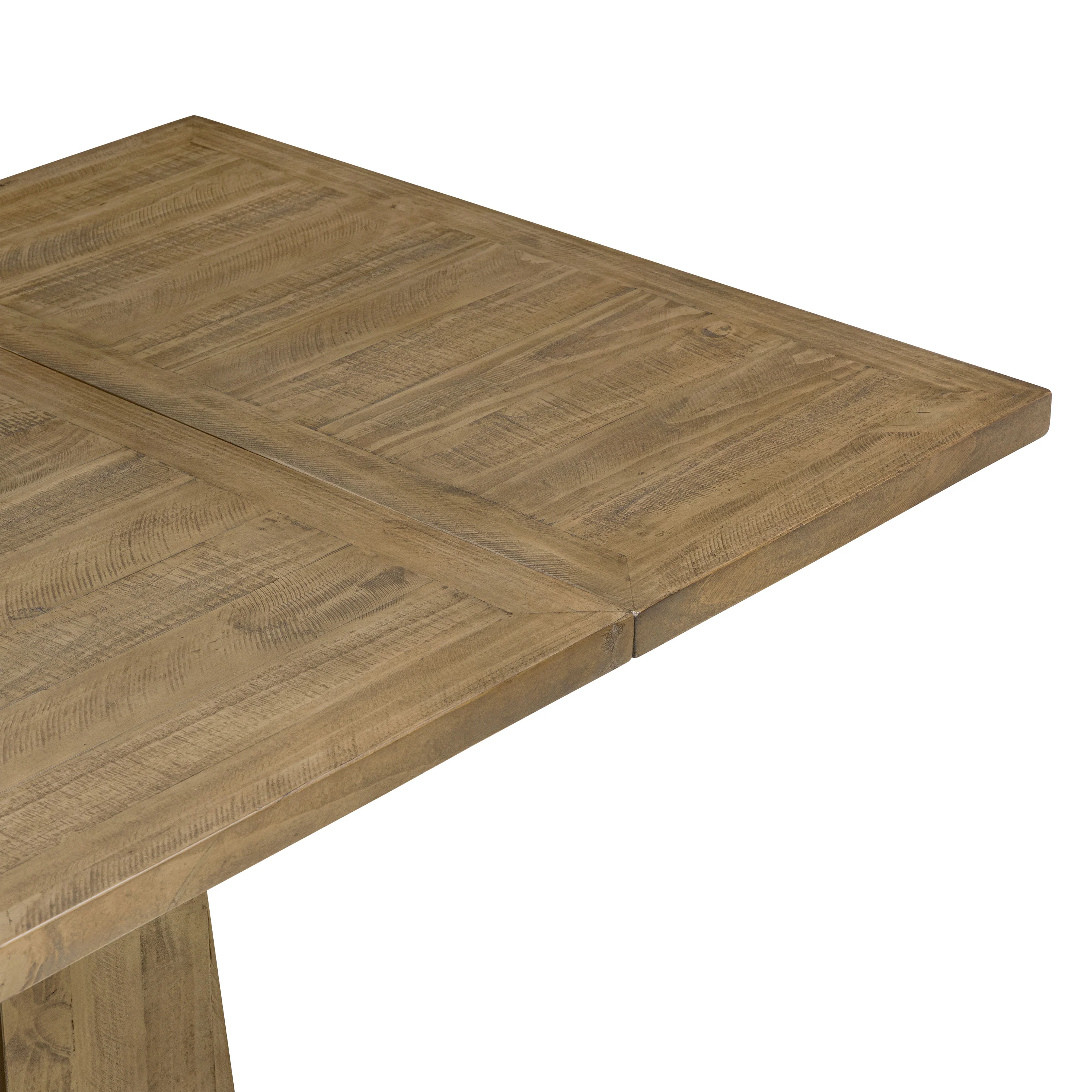 Combe Extension Dining Table (82.5" - 122") | Weathered Pine - Image 9