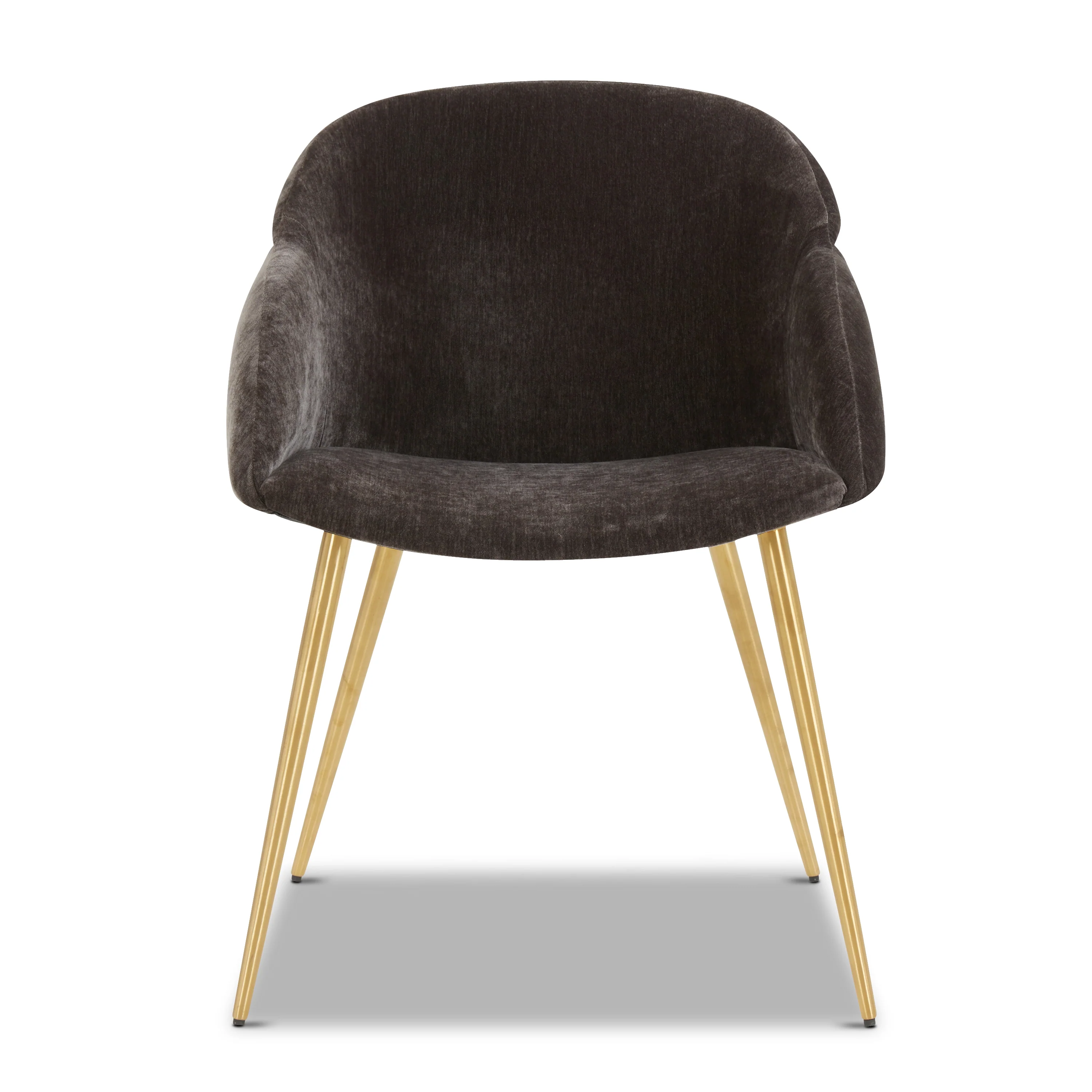Como Fabric Dining Chair | Java Brown | Set of 2 - Image 2