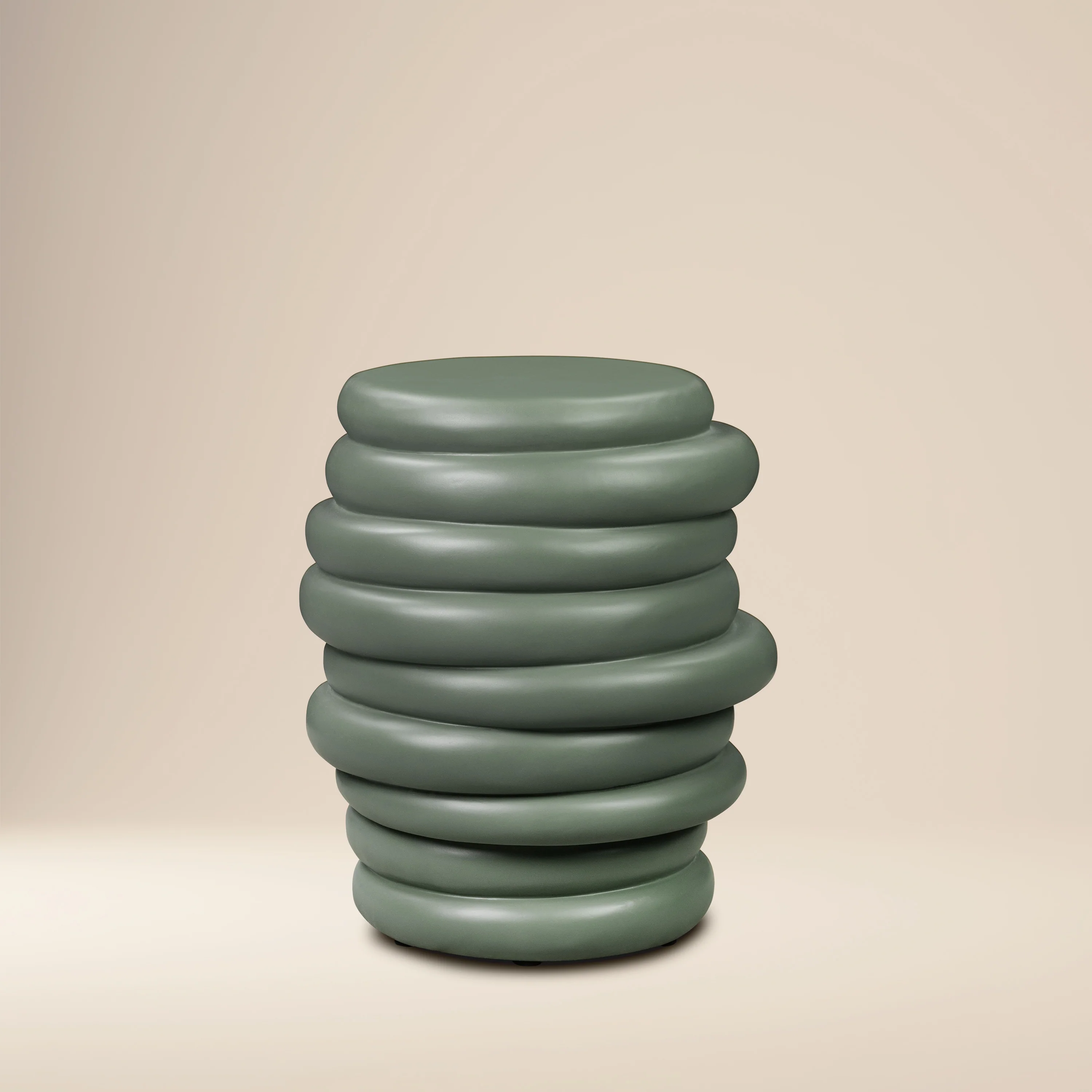 Cordu 17.5" Side Table | Salvia Green
