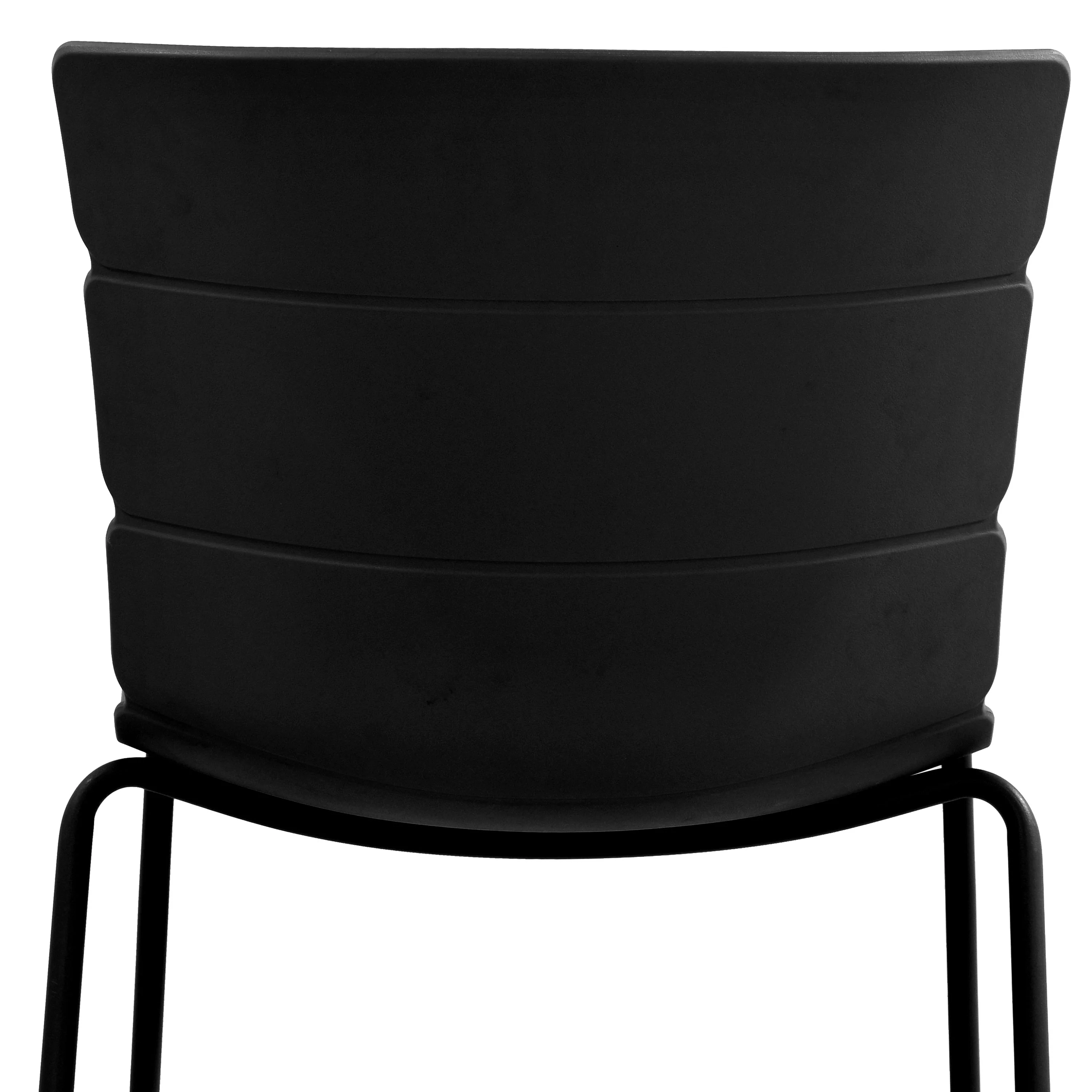 Corfu Dining Chair | Black | Set of 4 - Image 7