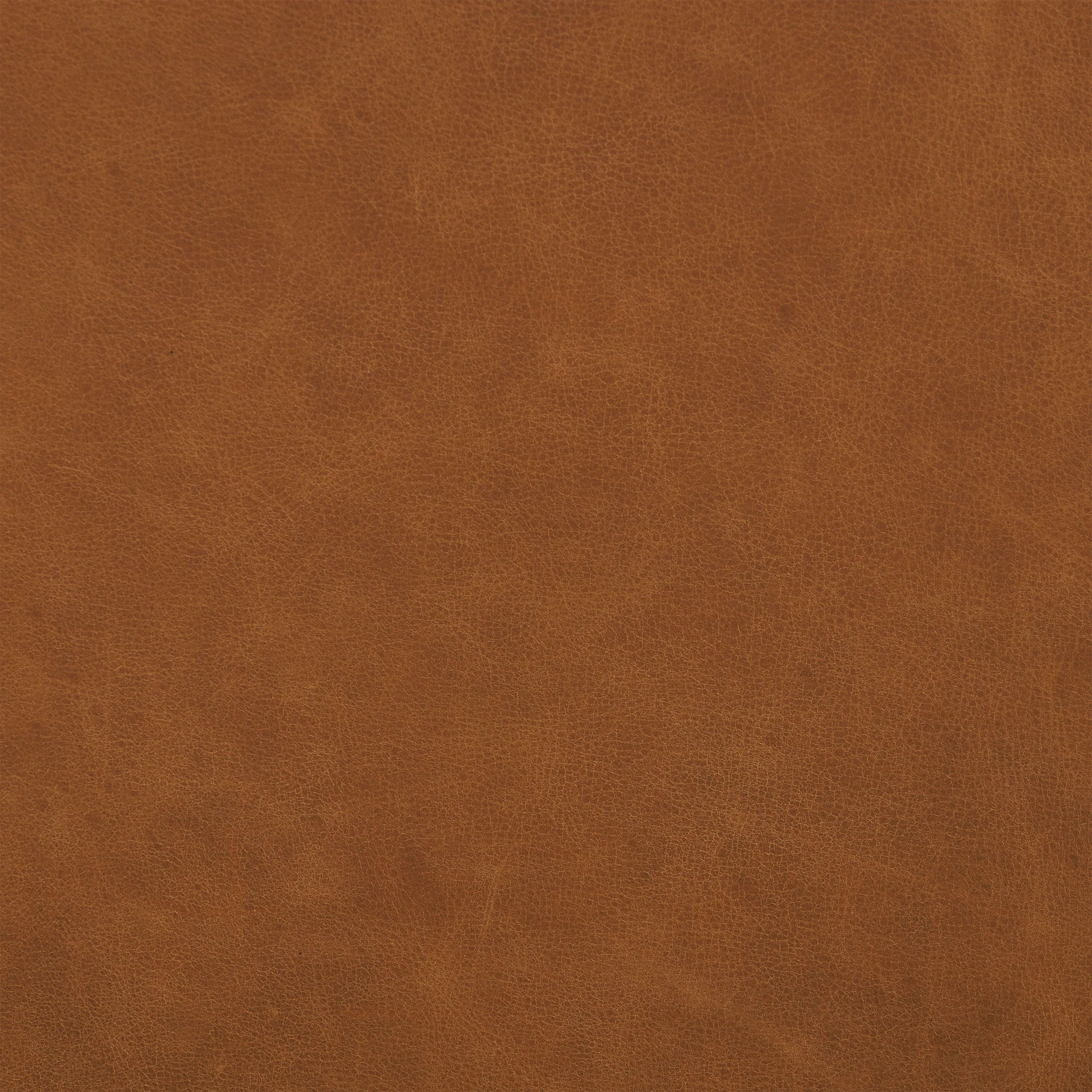 Cosmo Leather Ottoman (39") | Saddle Tan - Image 11