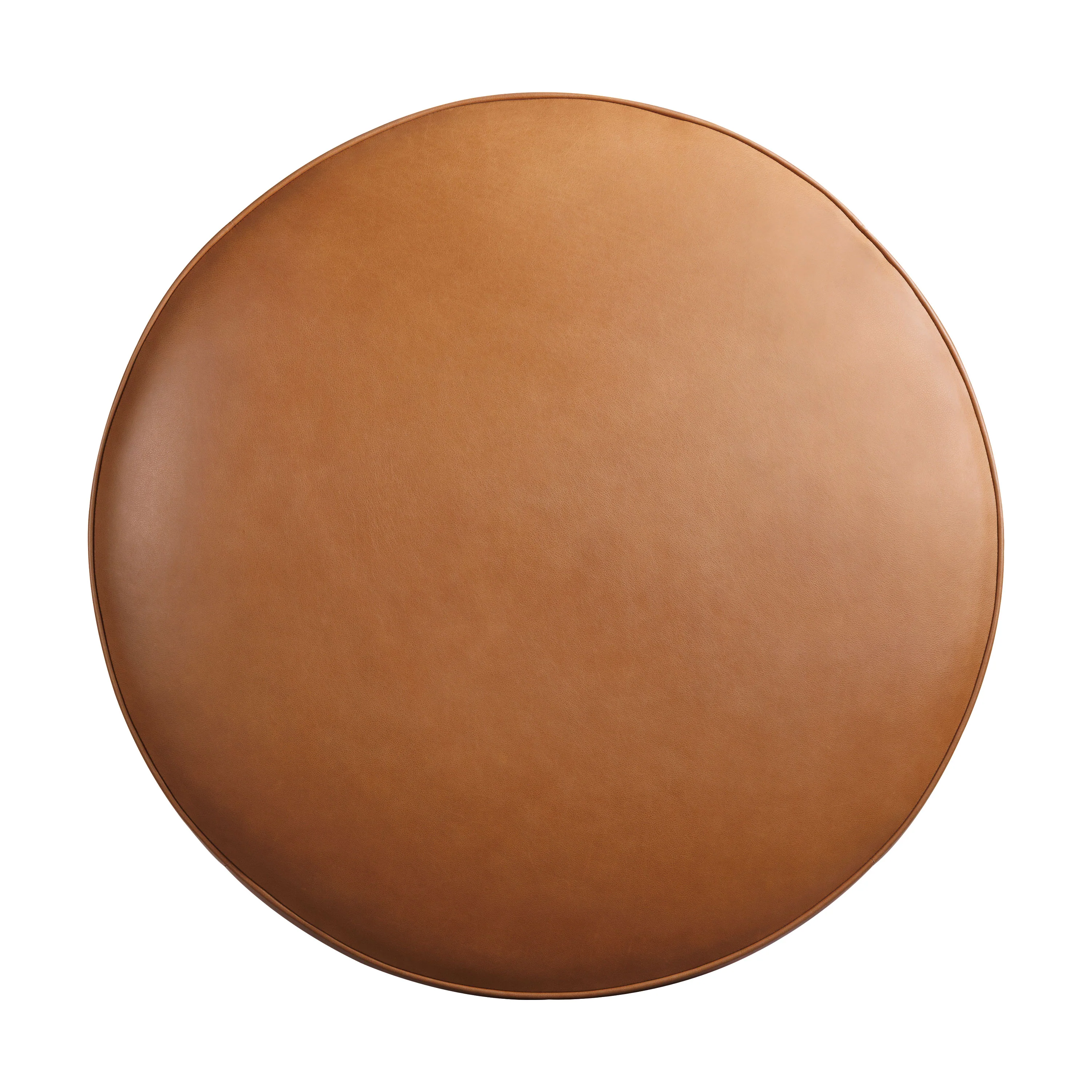 Cosmo Leather Ottoman (39") | Saddle Tan - Image 5