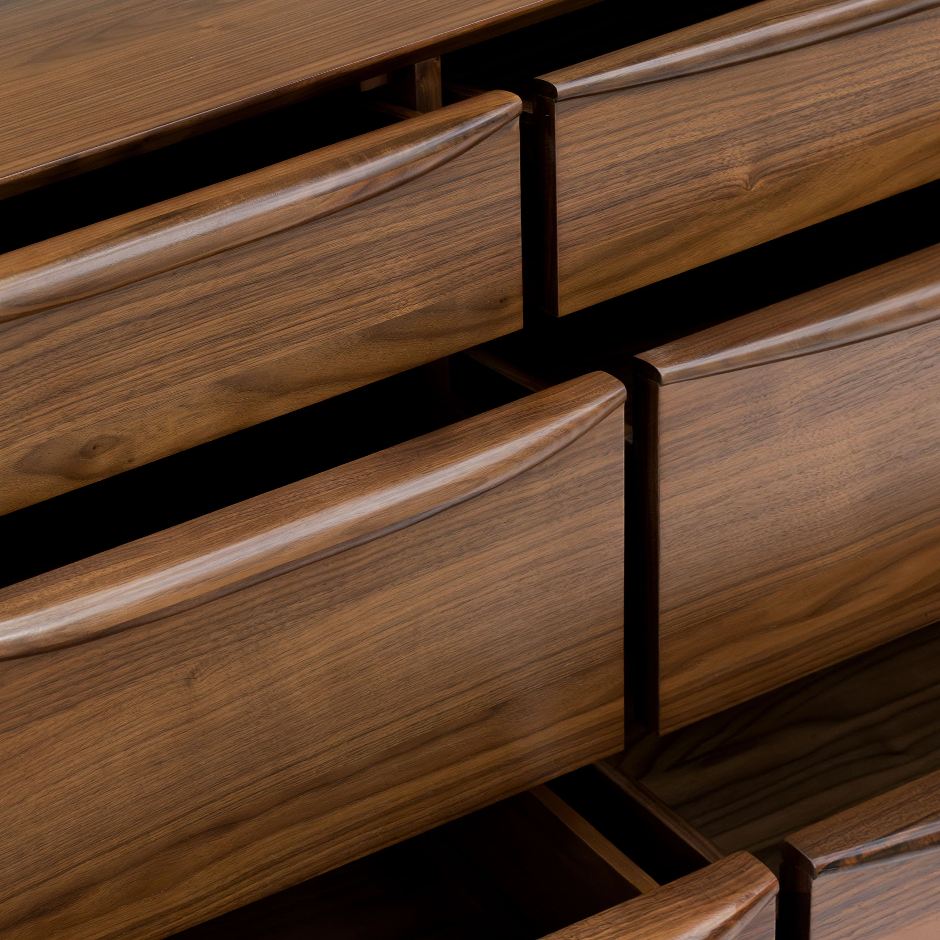 Cura 9 Drawer Dresser | Walnut - Image 10