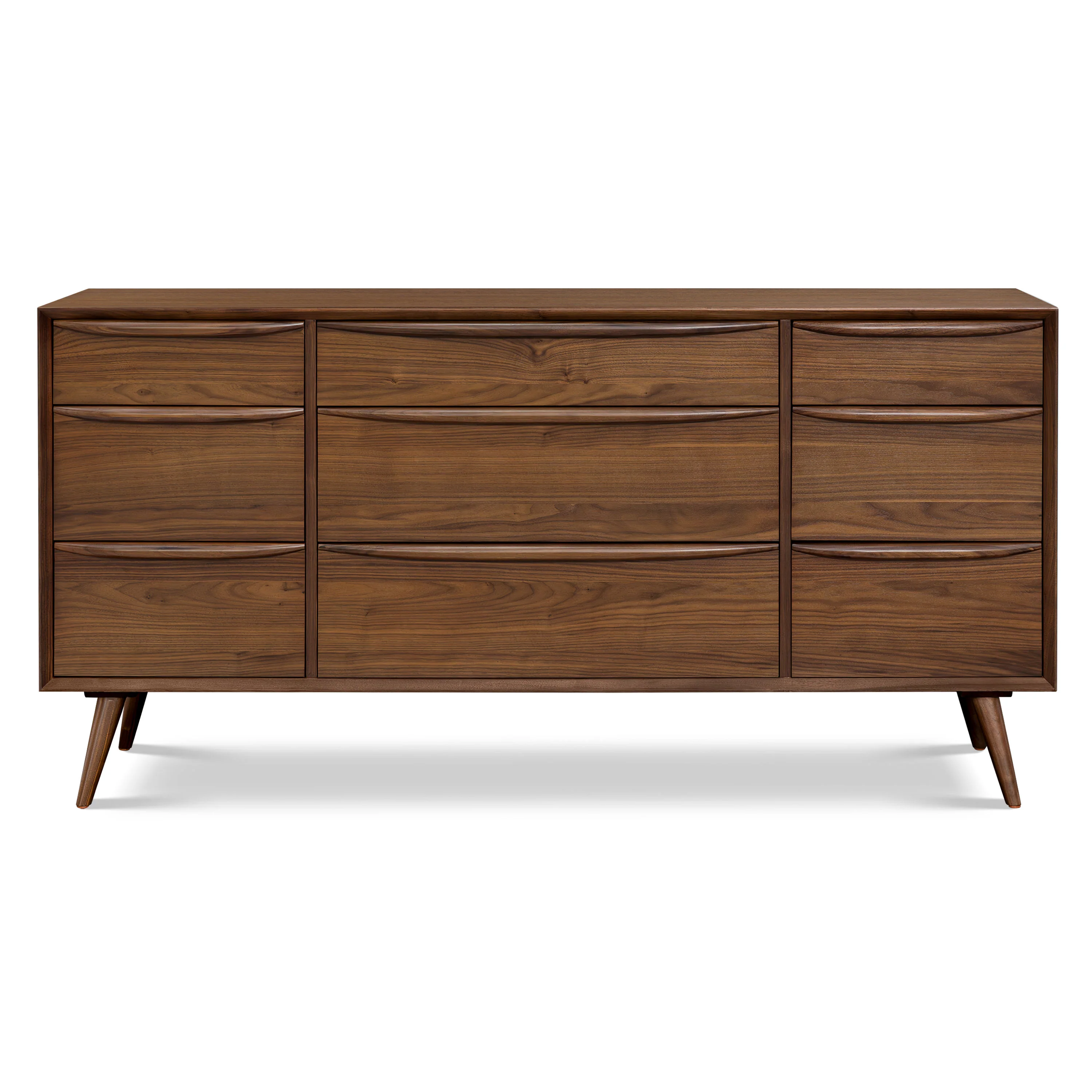 Cura 9 Drawer Dresser | Walnut - Image 3