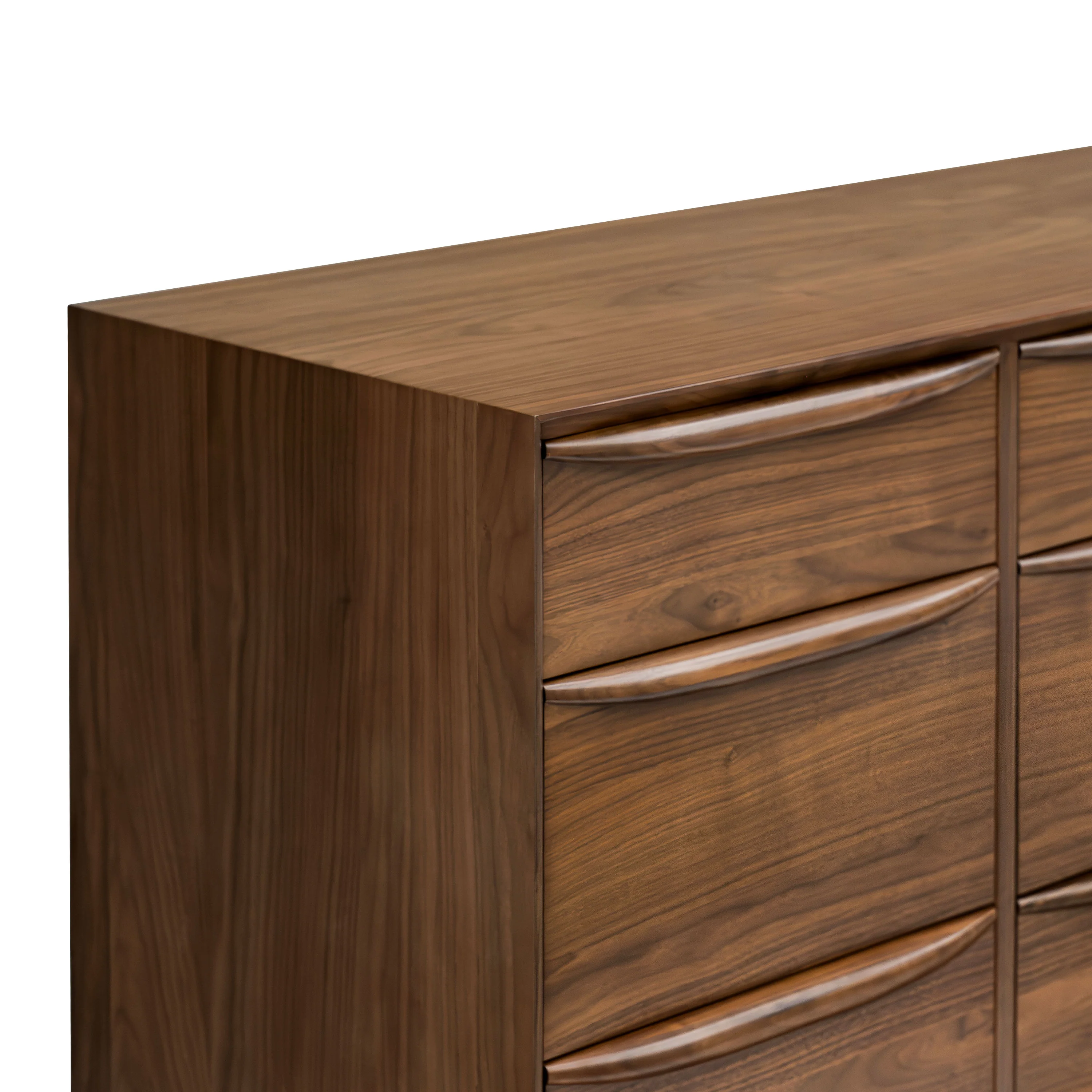 Cura 9 Drawer Dresser | Walnut - Image 9