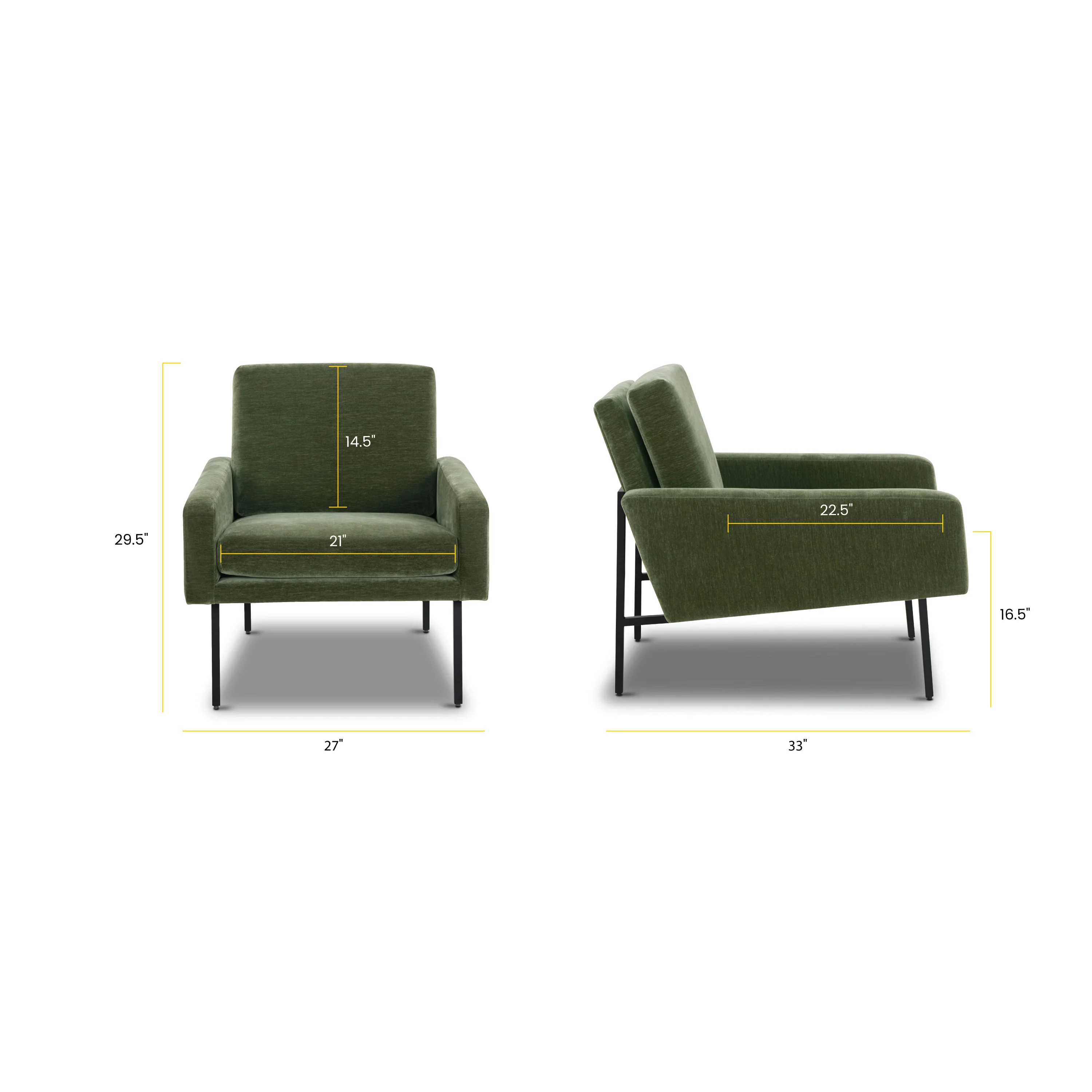 Dante Lounge Chair | Sagano Green - Image 11