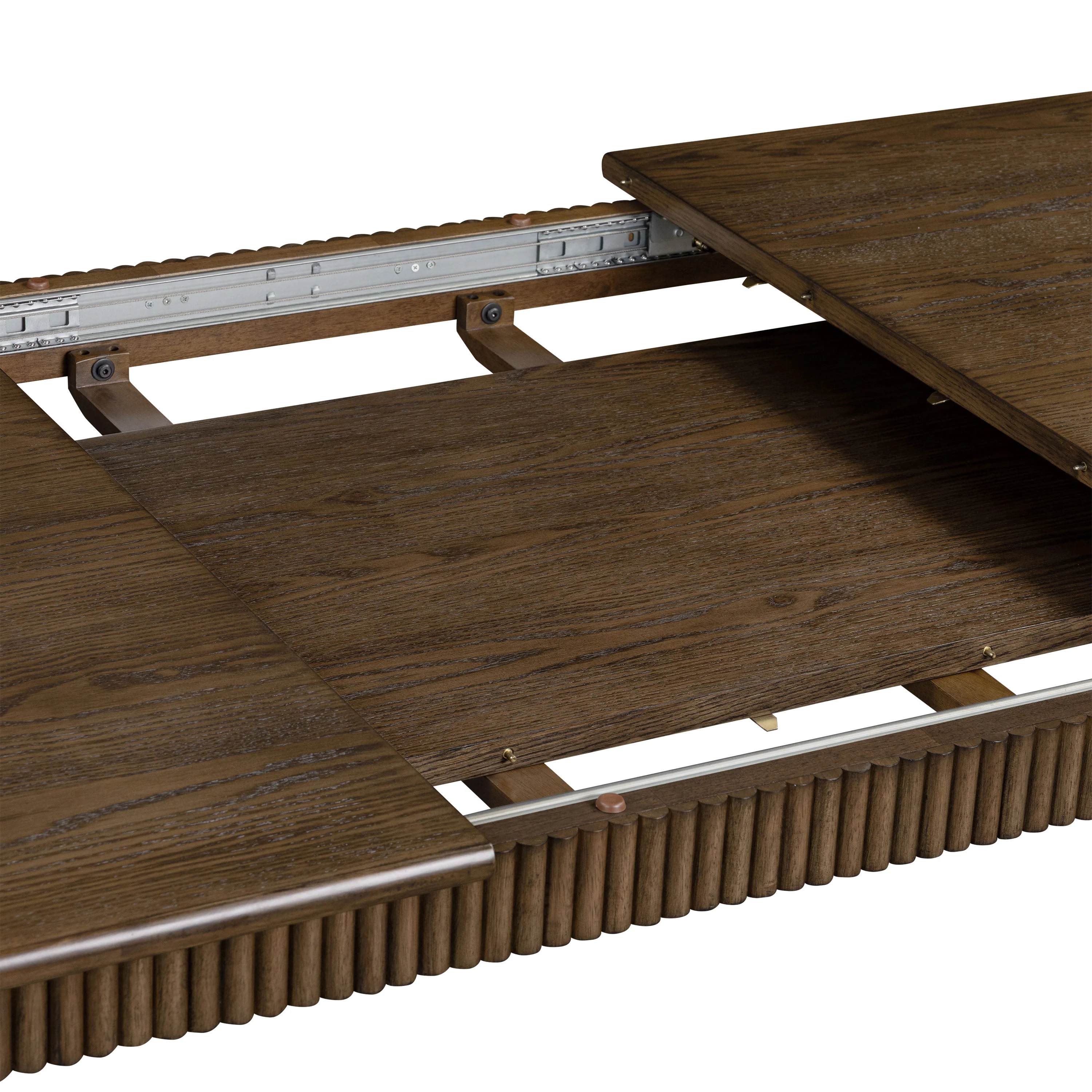 Deja Extension Dining Table (90" - 112") | Tundra Brown - Image 10