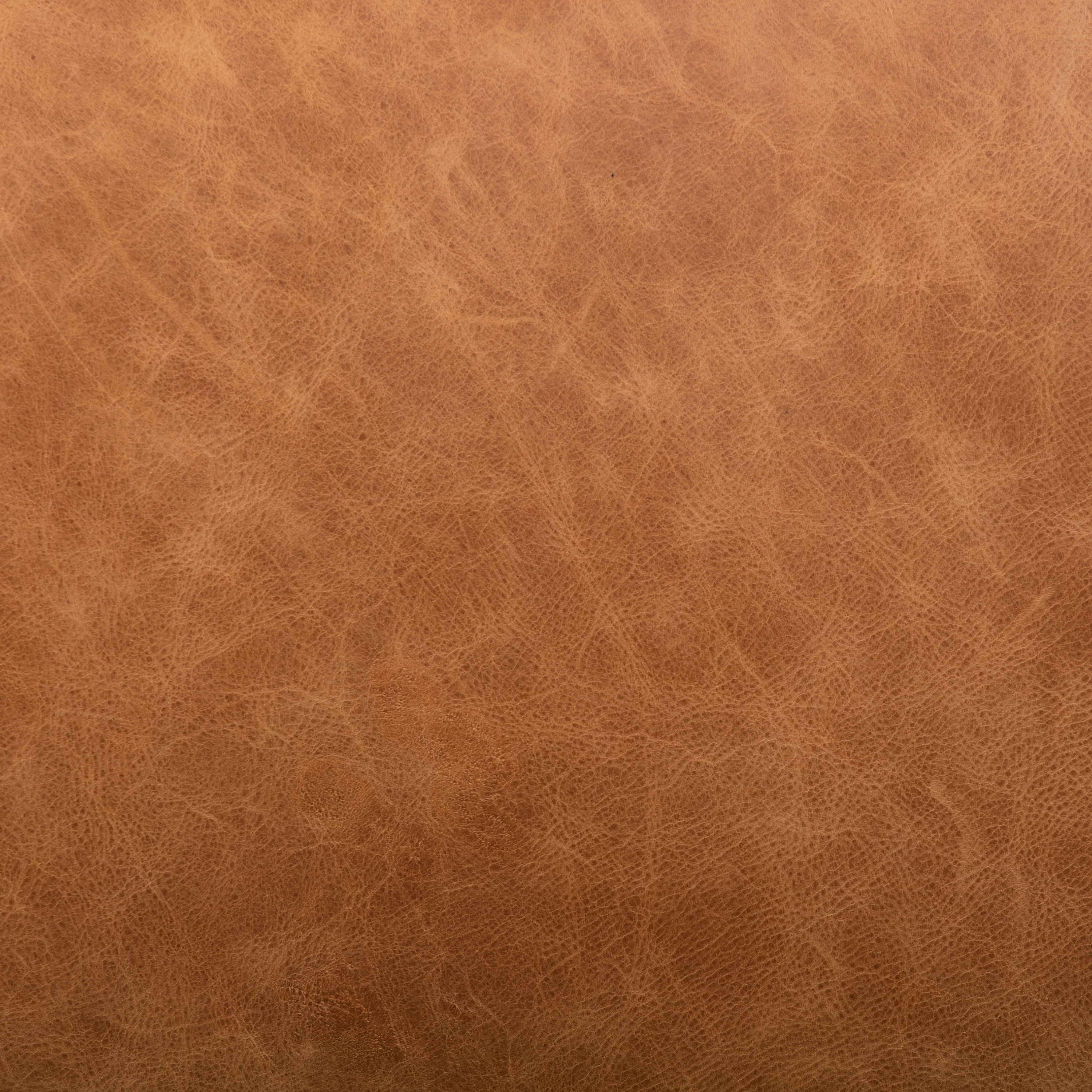 Denver Leather Ottoman | Cognac Tan - Image 10