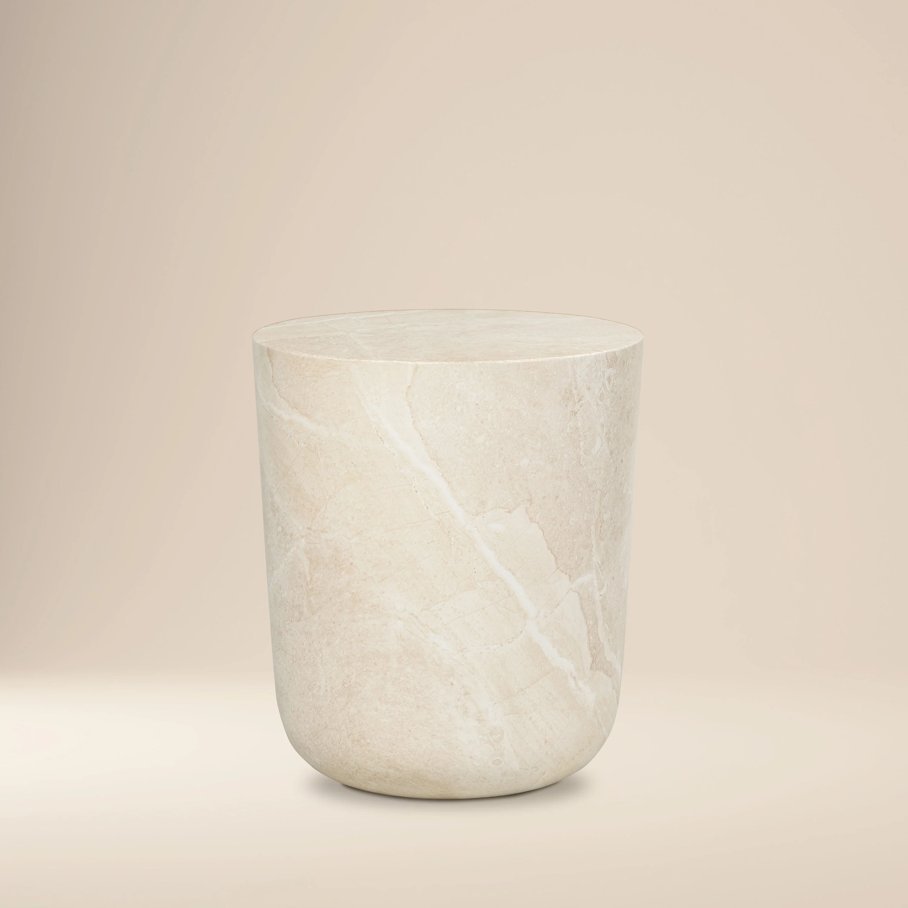 Dorset Side Table | Sandstone White