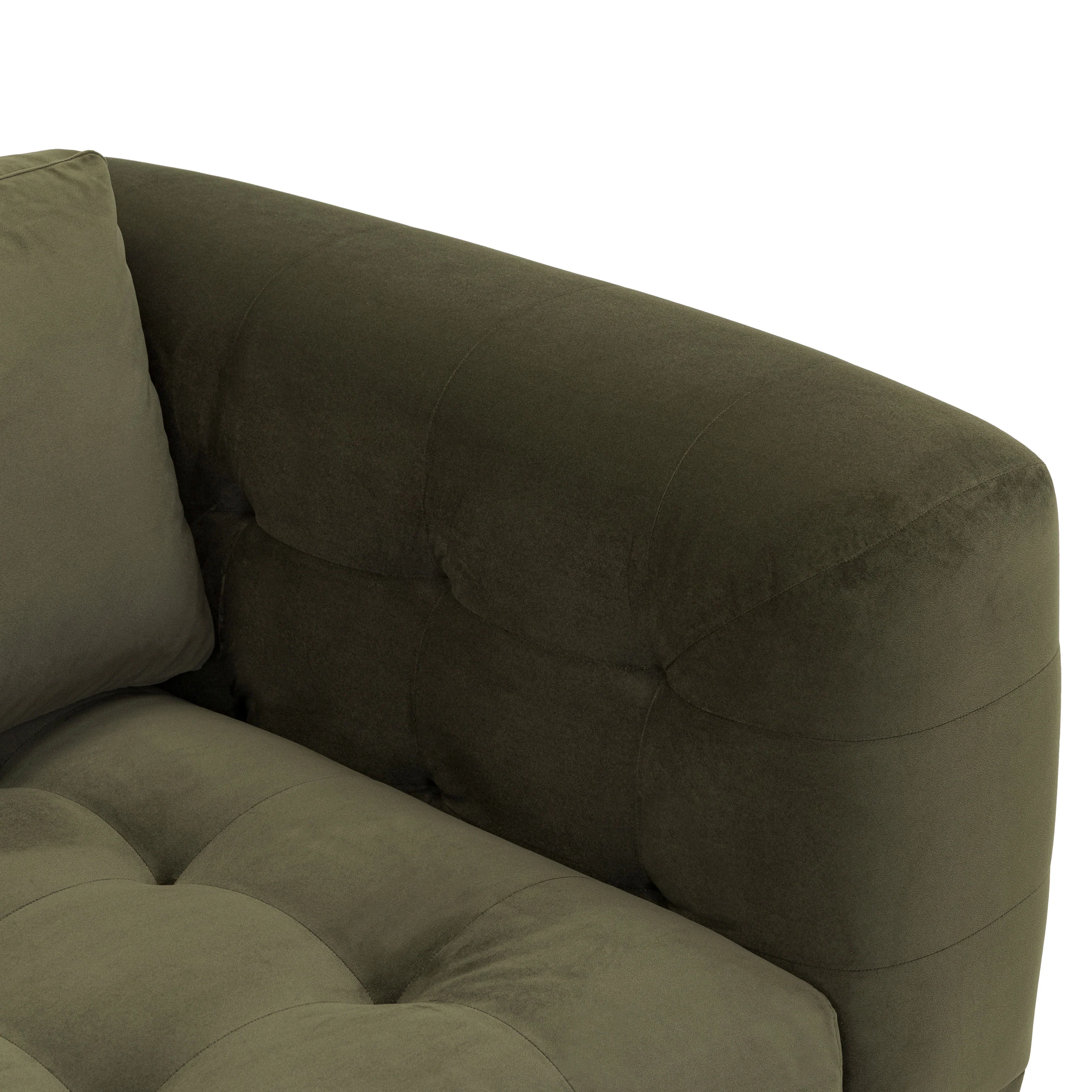 Duke 95" Sofa | Avocado Green - Image 14