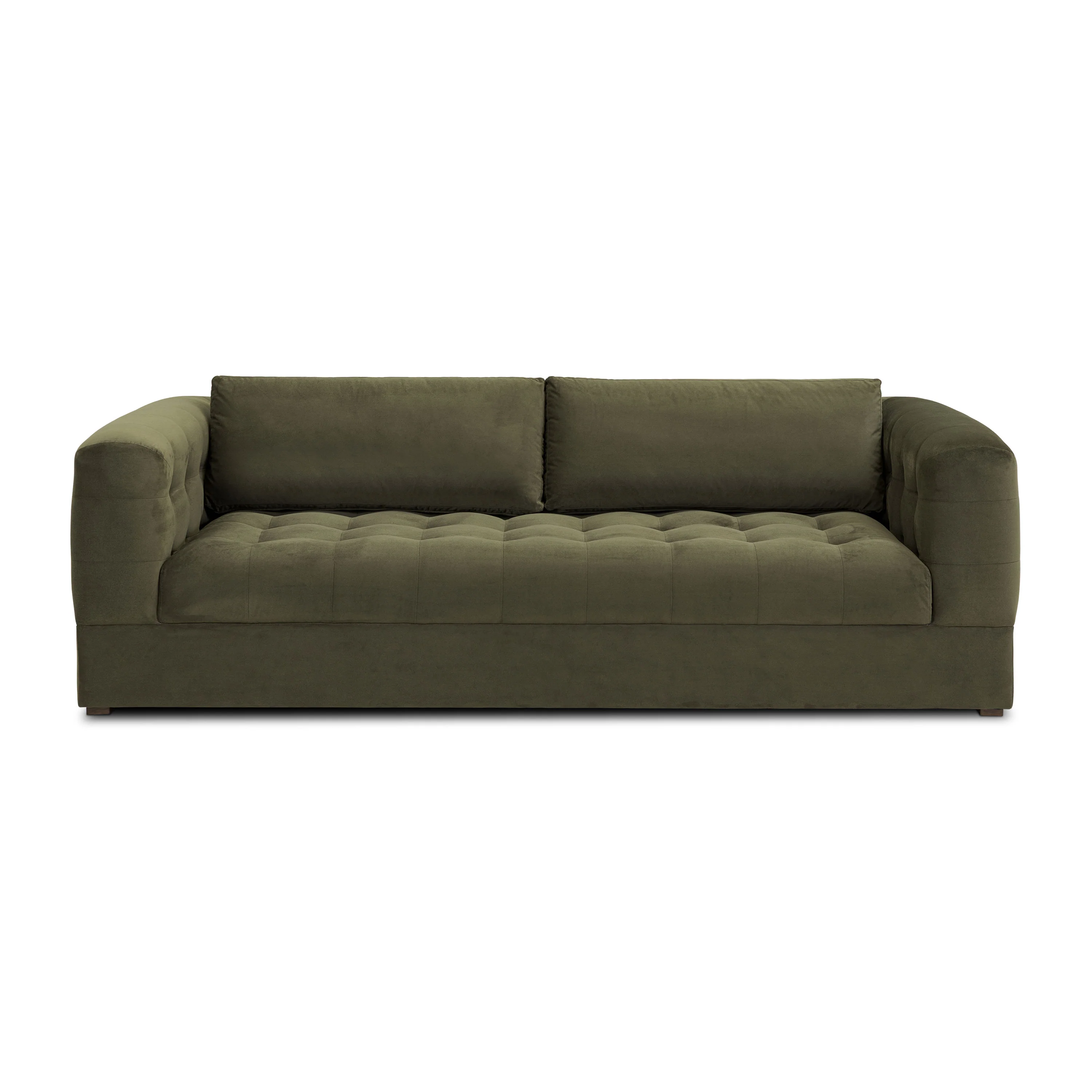 Duke 95" Sofa | Avocado Green - Image 4