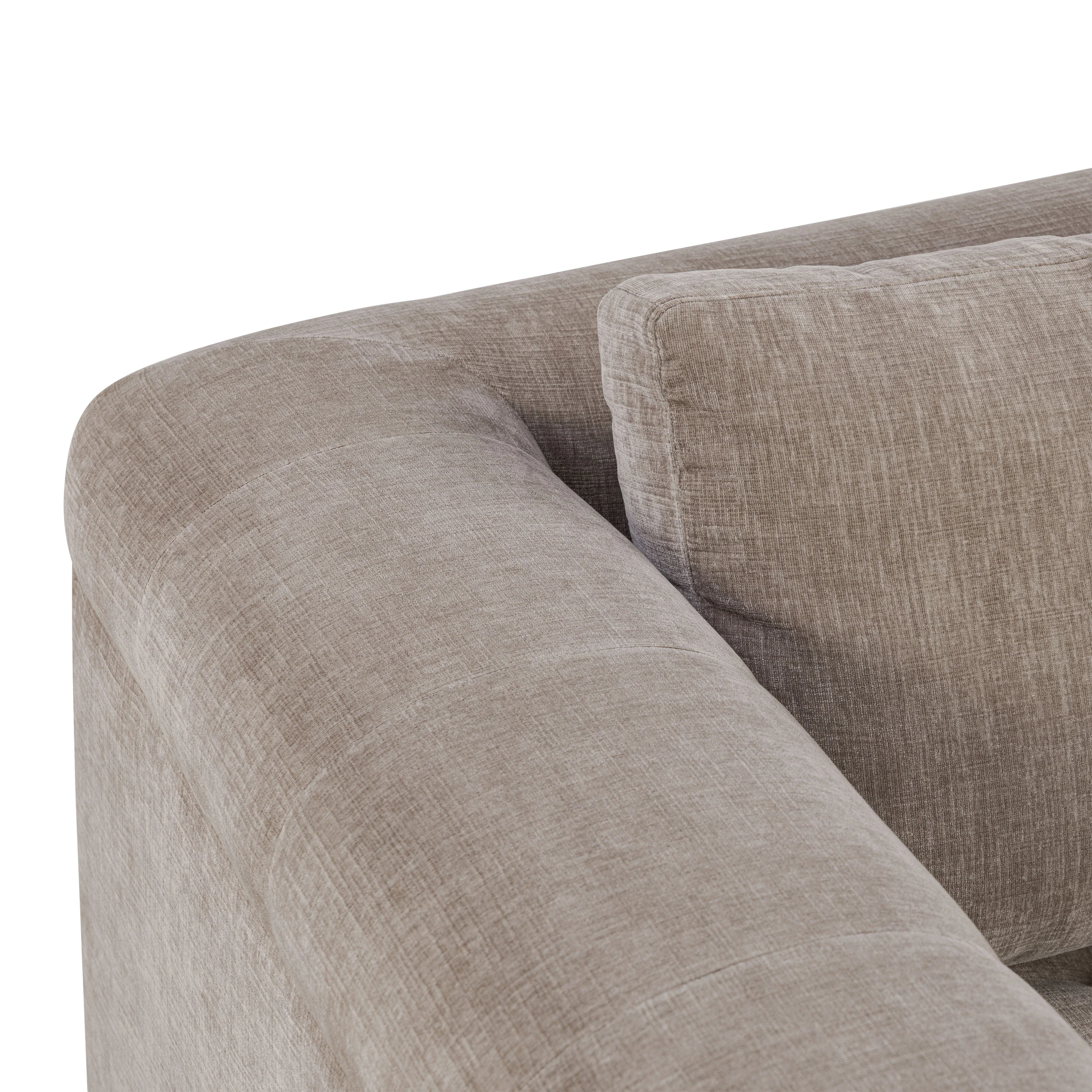 Duke 95" Sofa | Taupe Brown - Image 11