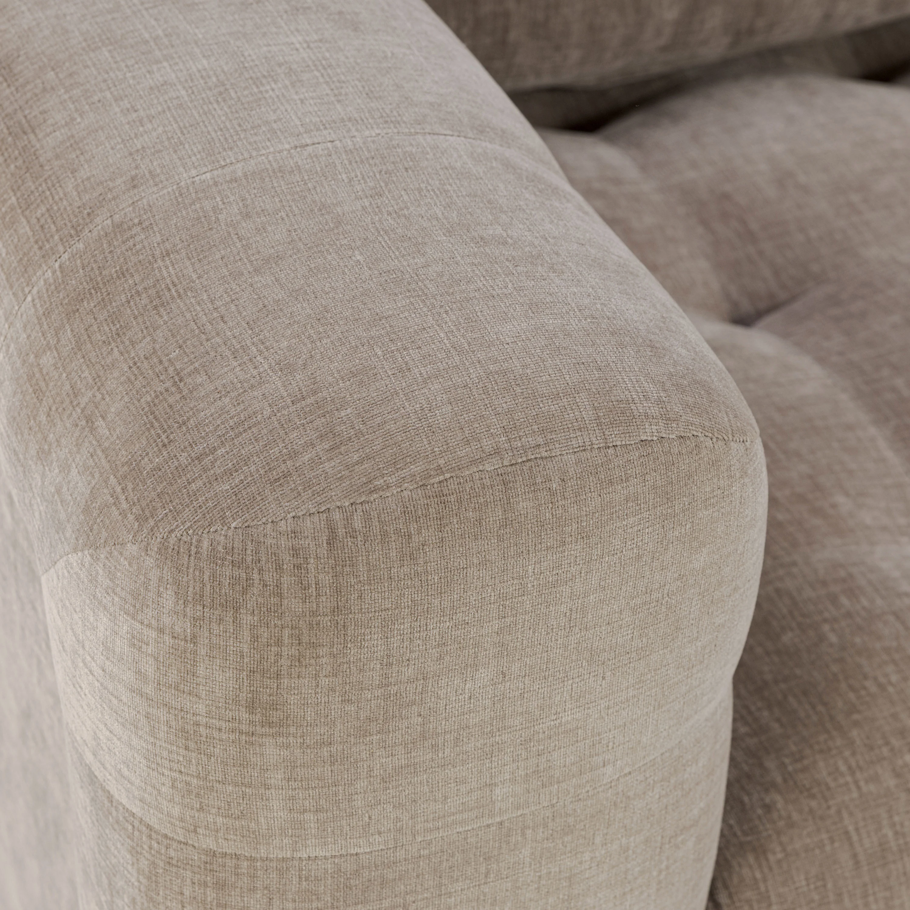 Duke 95" Sofa | Taupe Brown - Image 12