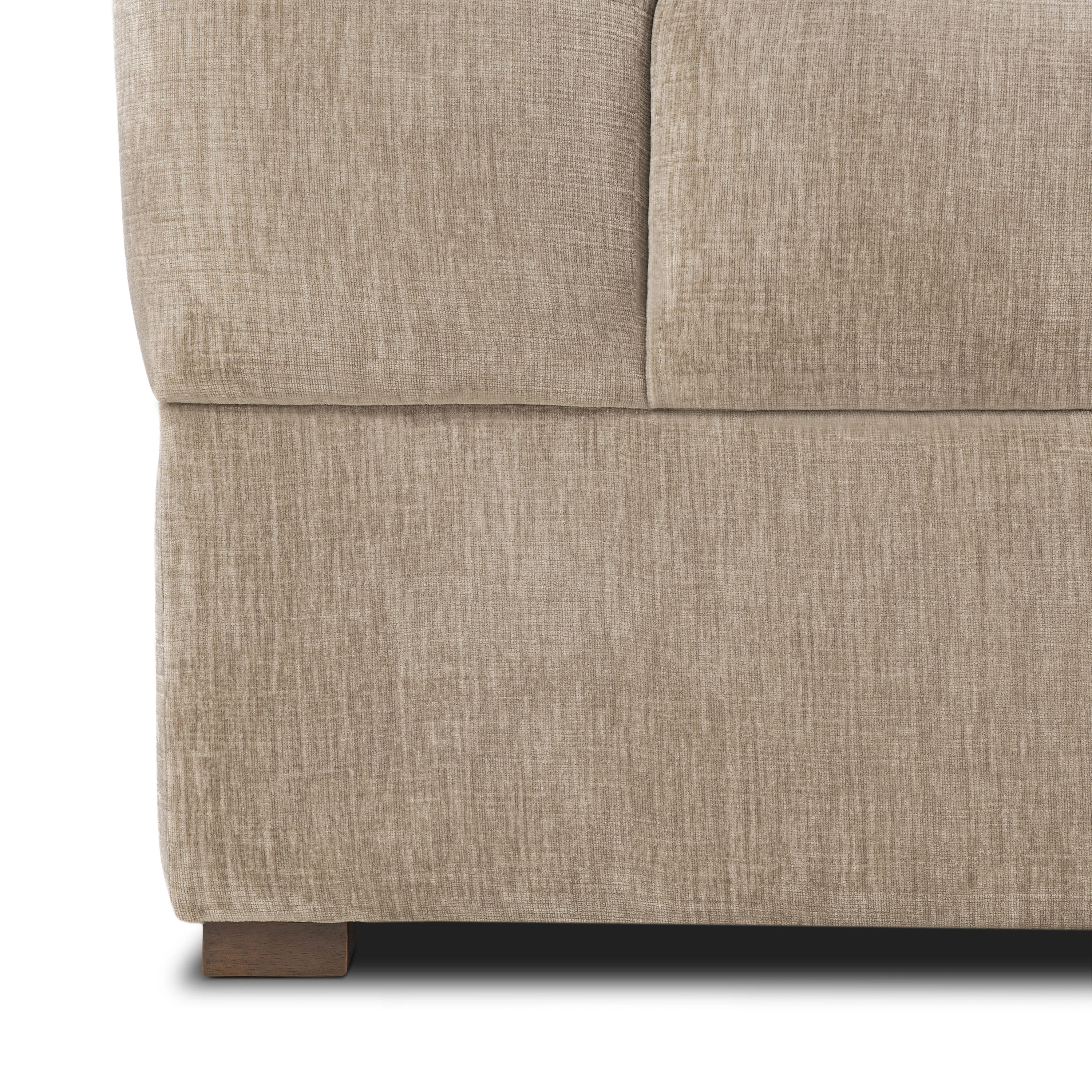 Duke 95" Sofa | Taupe Brown - Image 15