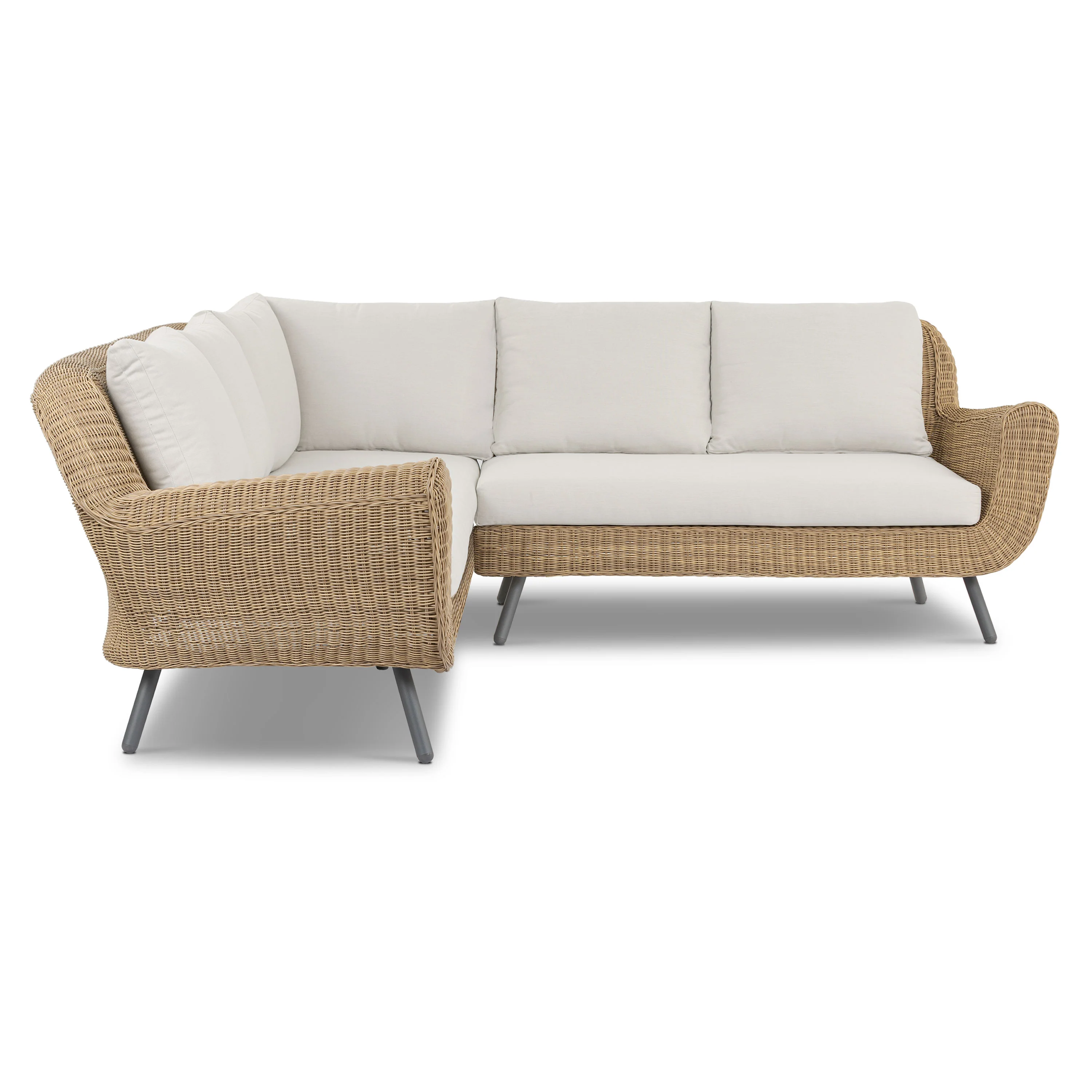 Elba Outdoor Corner Sectional | Sand - Image 4