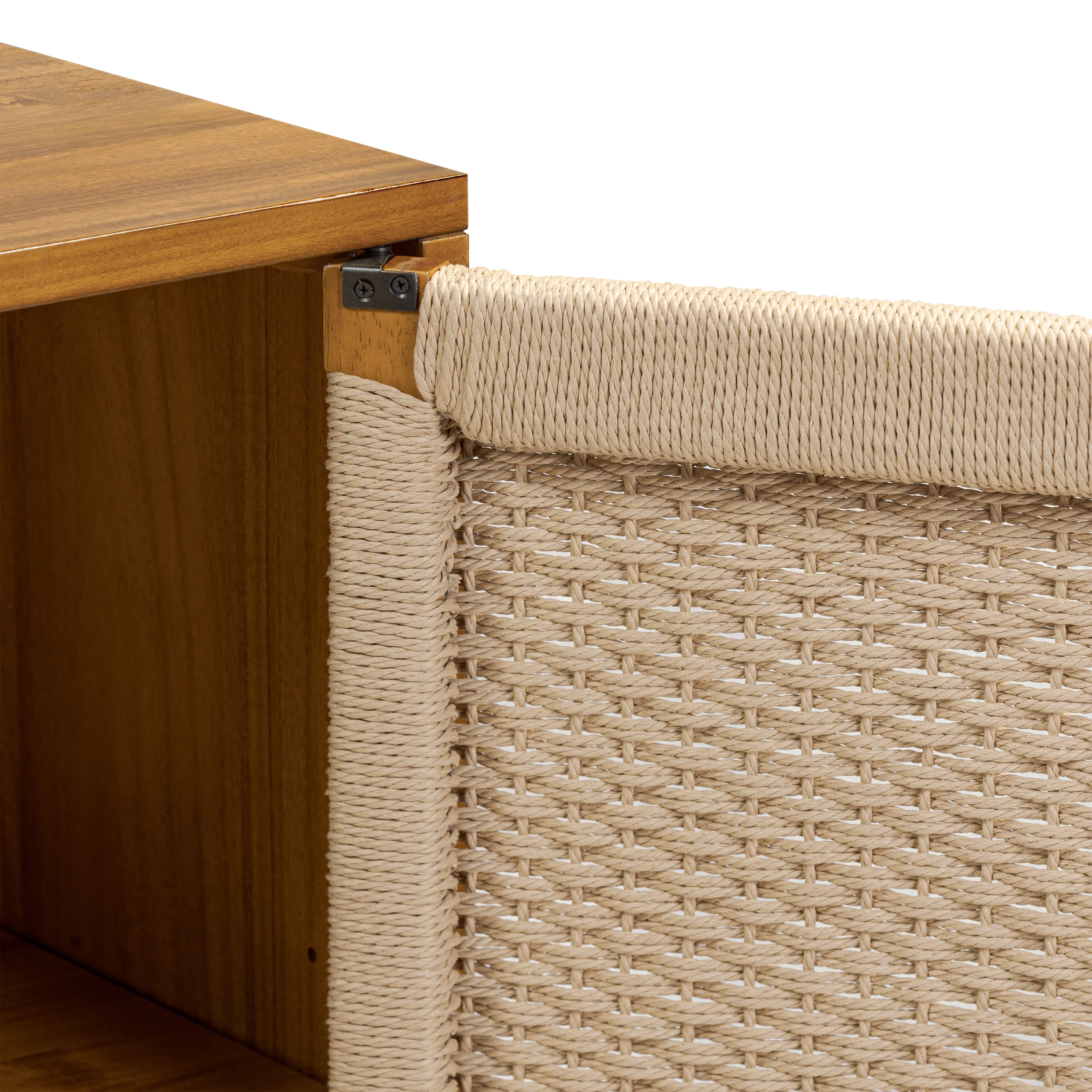 Ella 35" Modular Sideboard | Light Brown - Image 11