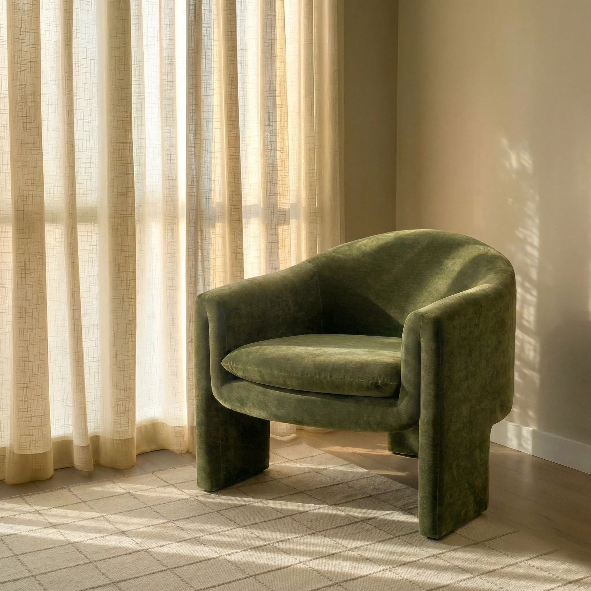 Ennis Lounge Chair | Sagano Green - Image 2