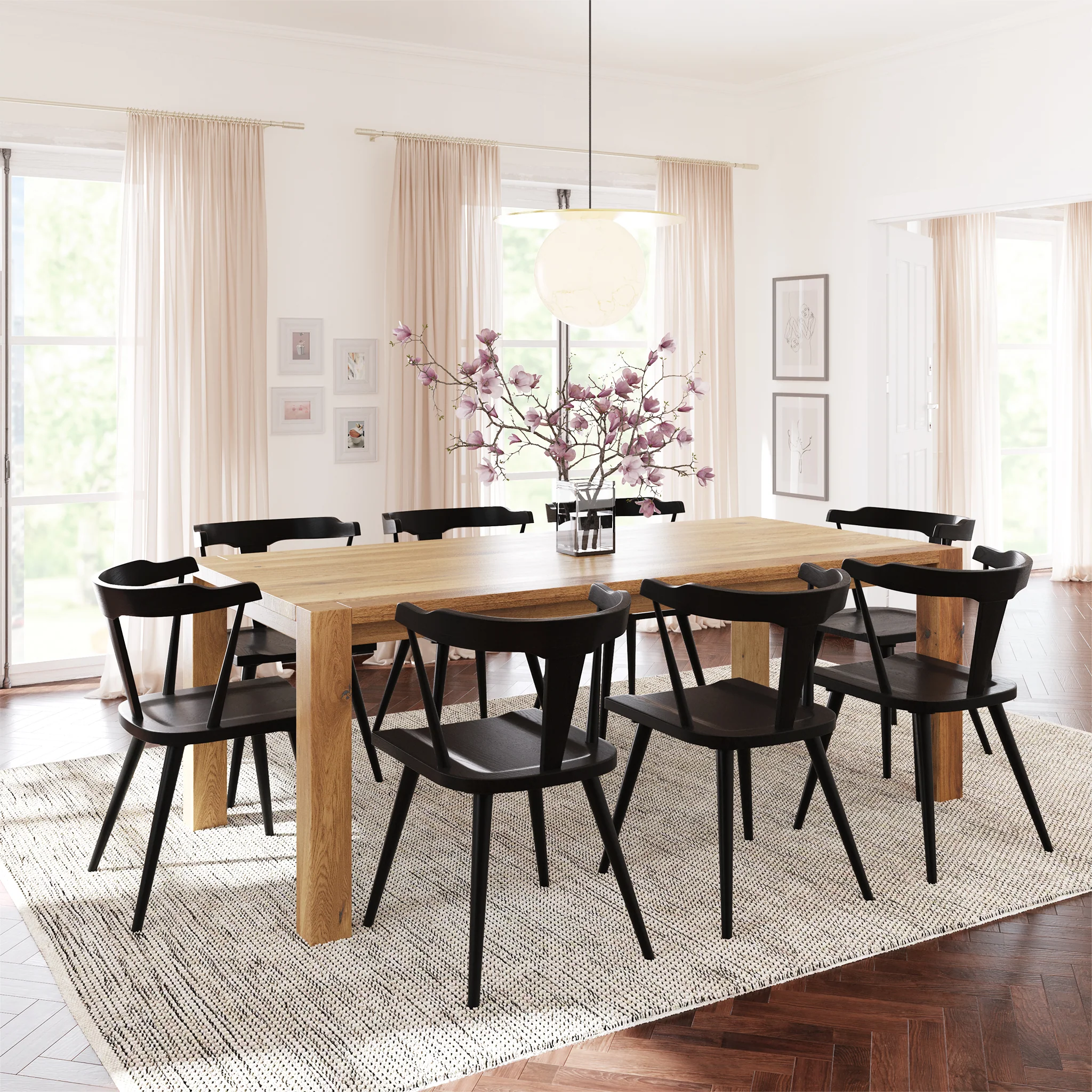 Enzo Dining Chair | Black - Image 3